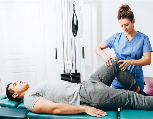 Initial evaluation and orthopedic therapy consultation