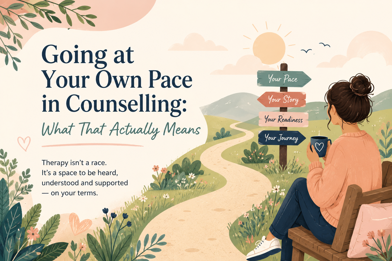 Going at Your Own Pace in Counselling: What That Actually Means