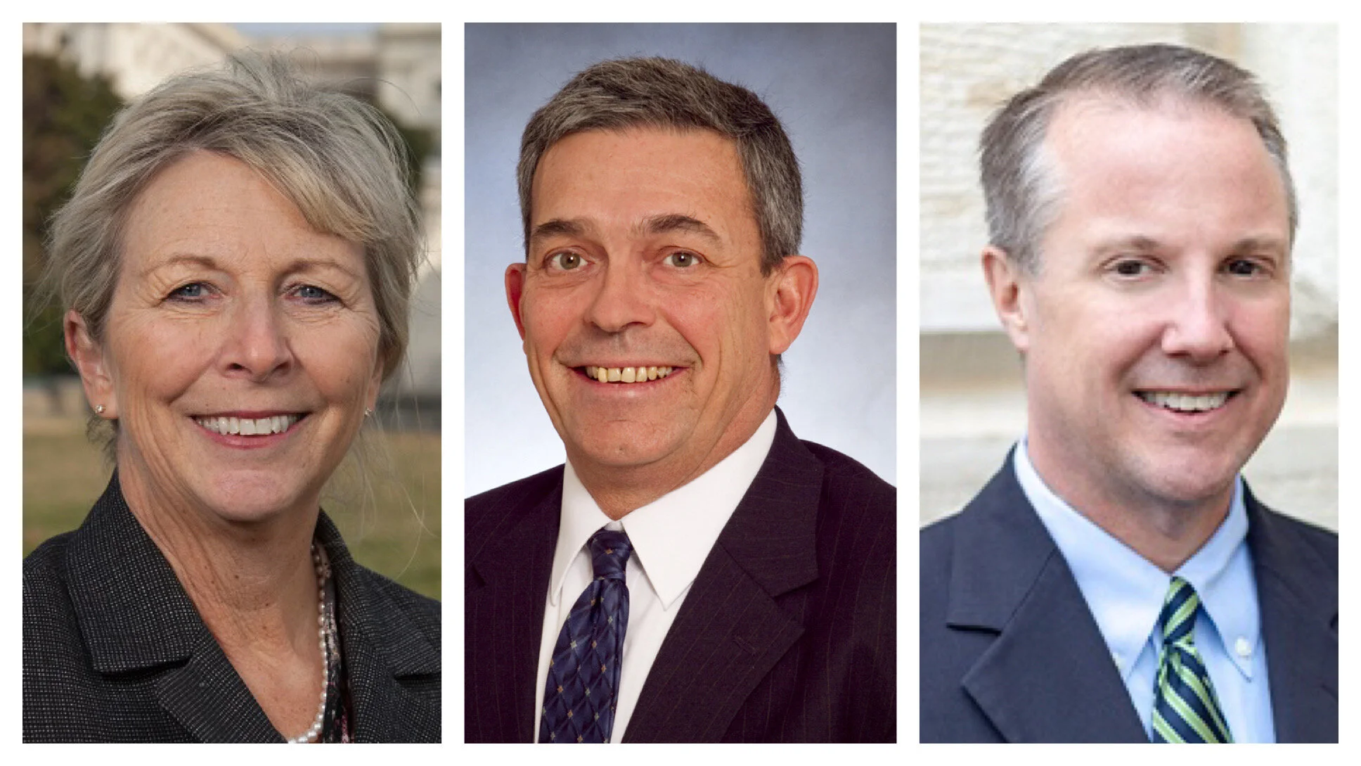 (L to R) Sara Wyant, Blake Hurst, Ron Seeber