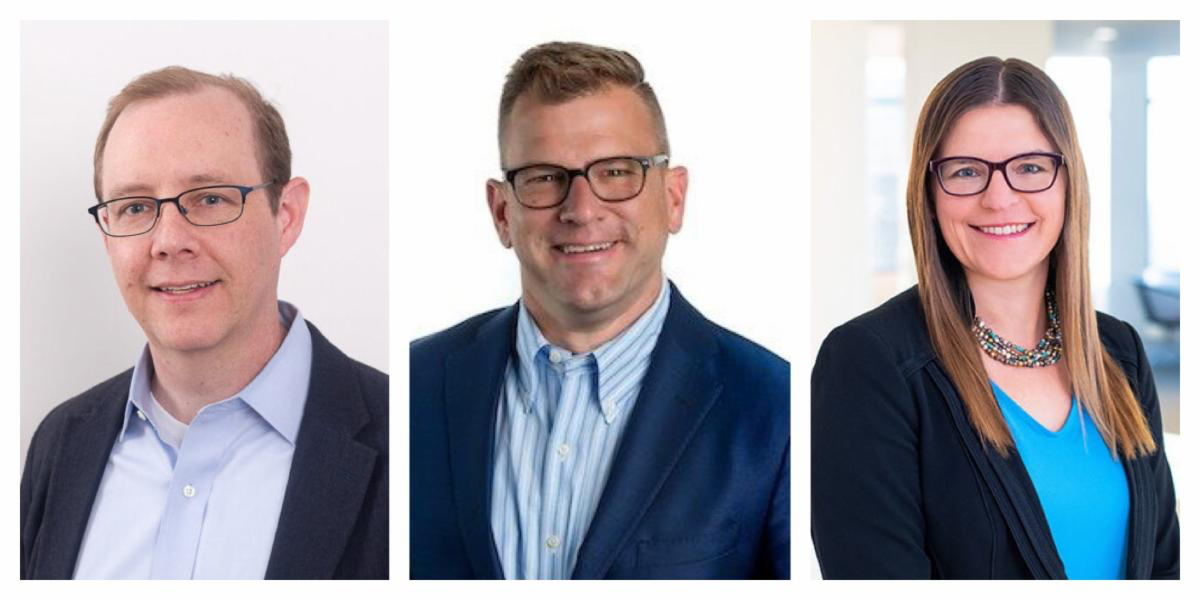 (L to R) Eric Lausten, Curt Blades, Andrea Sellers