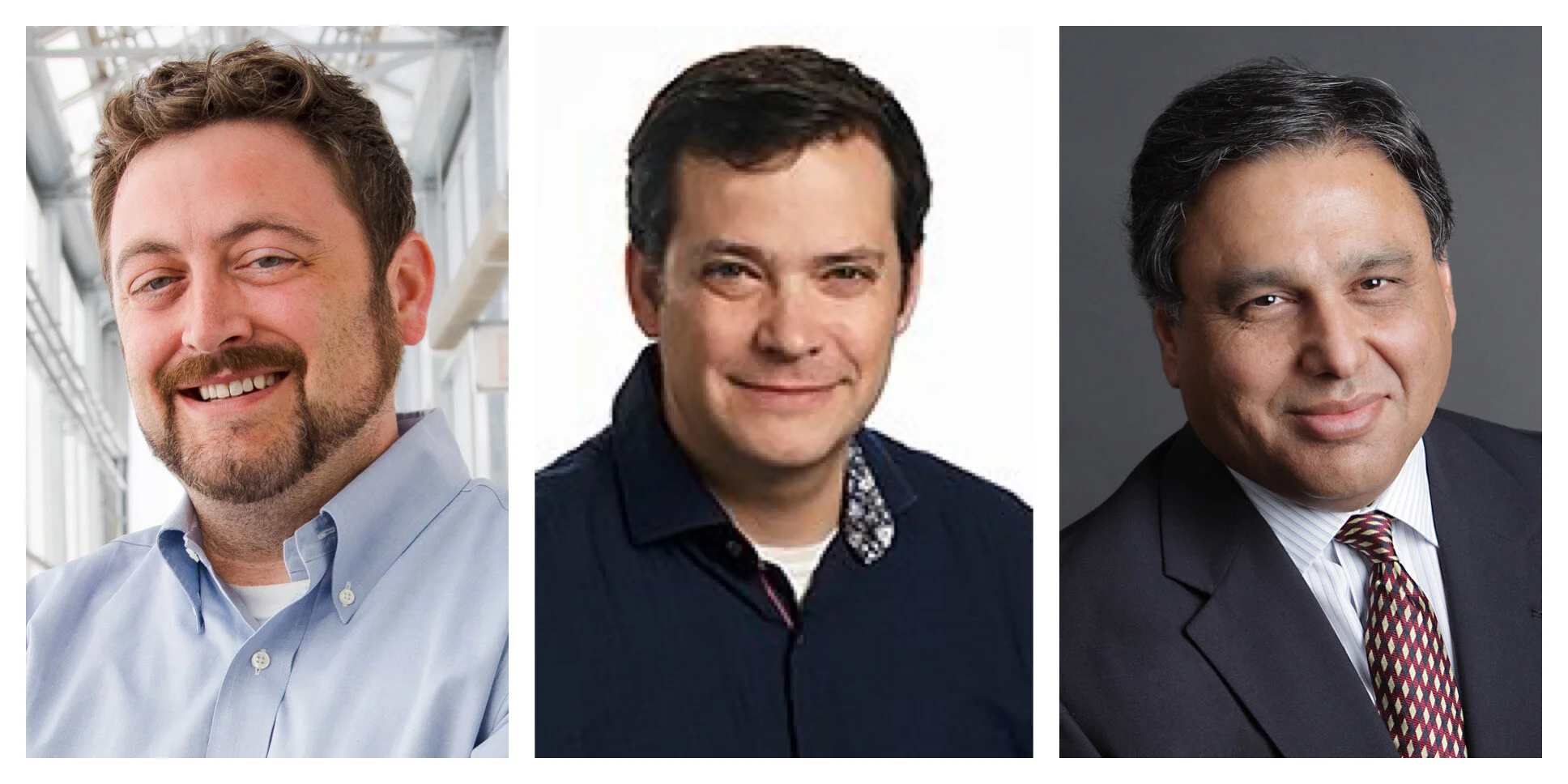 (L to R) Matt Crisp, Karsten Temme, Naeem Zafar