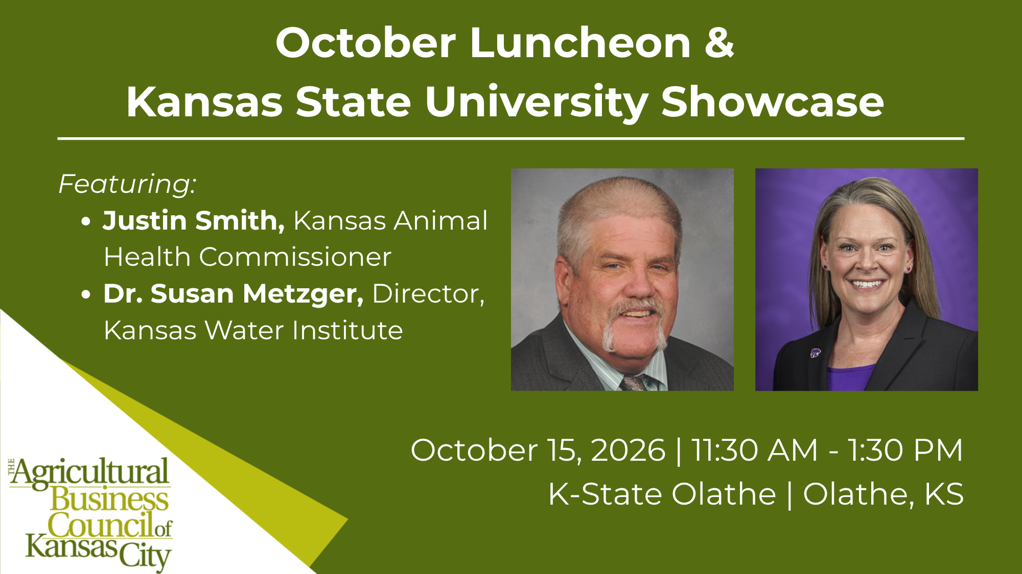 October Luncheon & Kansas State University Showcase
