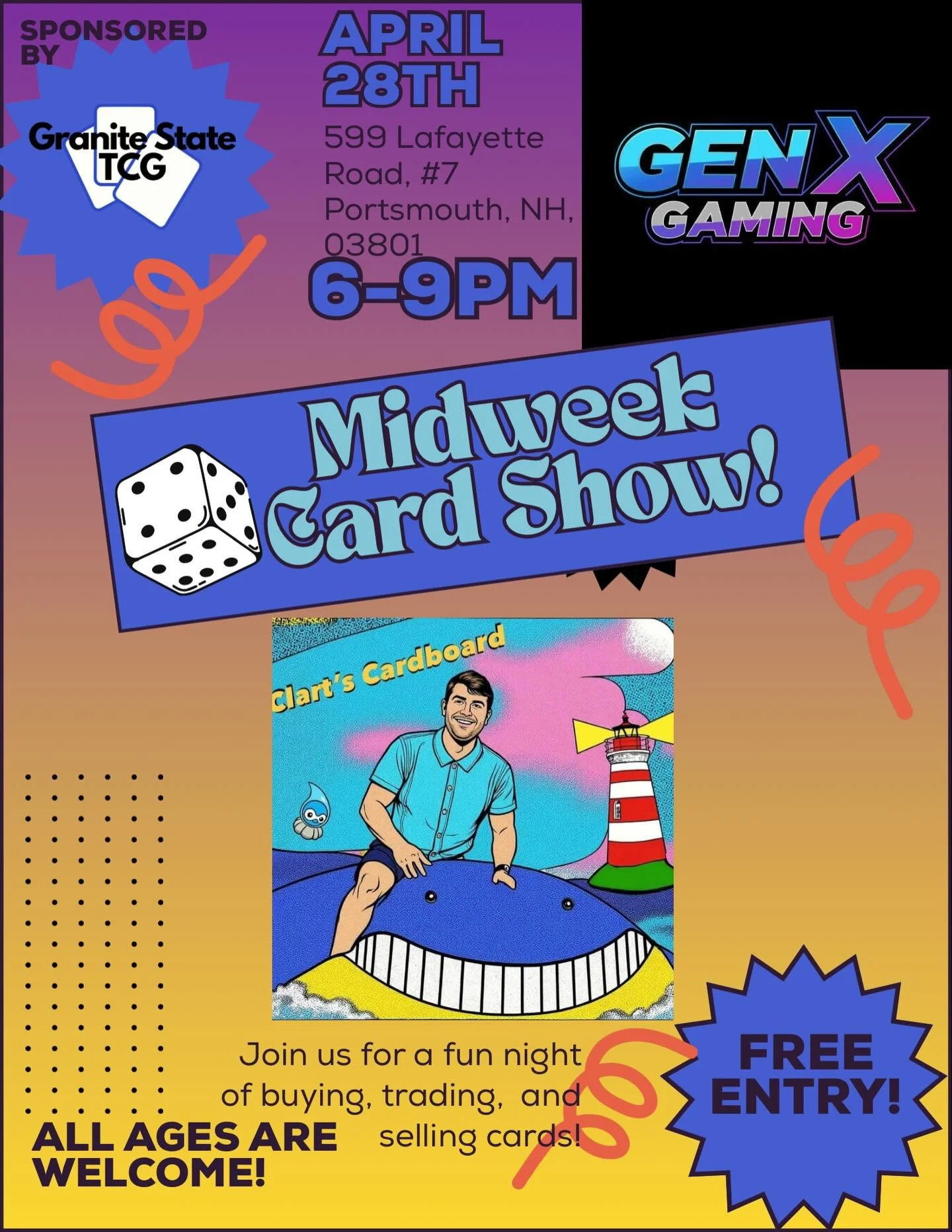 We&rsquo;re excited to once again welcome you all to our midweek show in Portsmouth New Hampshire! Enjoy our amazing slate of vendors we are lucky enough to feature at our show.