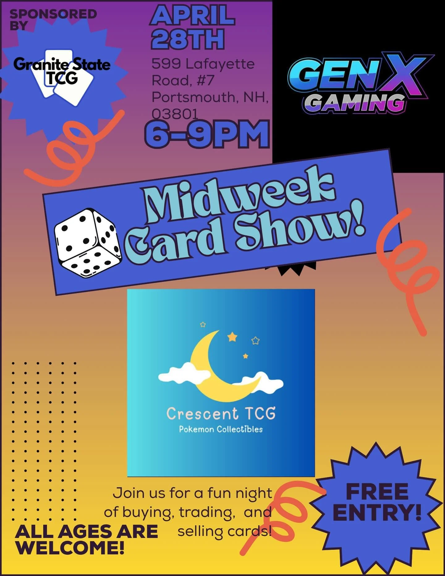 We&rsquo;re excited to once again welcome you all to our midweek show in Portsmouth New Hampshire! Enjoy our amazing slate of vendors we are lucky enough to feature at our show.