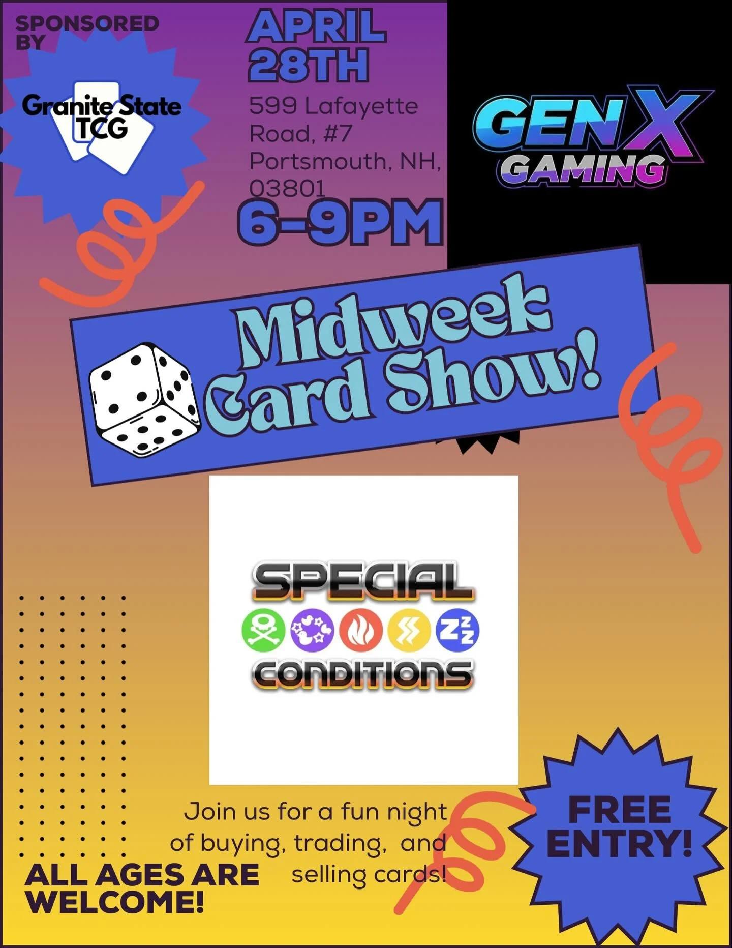 We&rsquo;re excited to once again welcome you all to our midweek show in Portsmouth New Hampshire! Enjoy our amazing slate of vendors we are lucky enough to feature at our show.