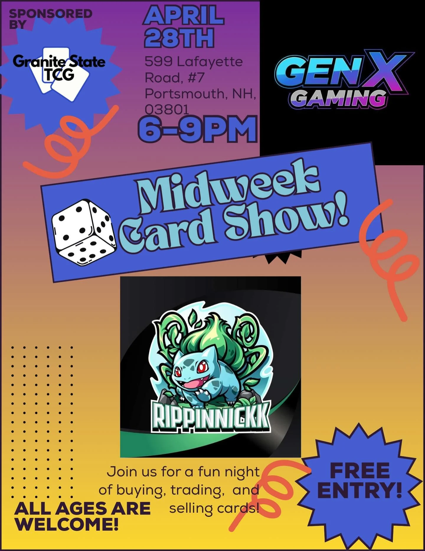 We&rsquo;re excited to once again welcome you all to our midweek show in Portsmouth New Hampshire! Enjoy our amazing slate of vendors we are lucky enough to feature at our show.