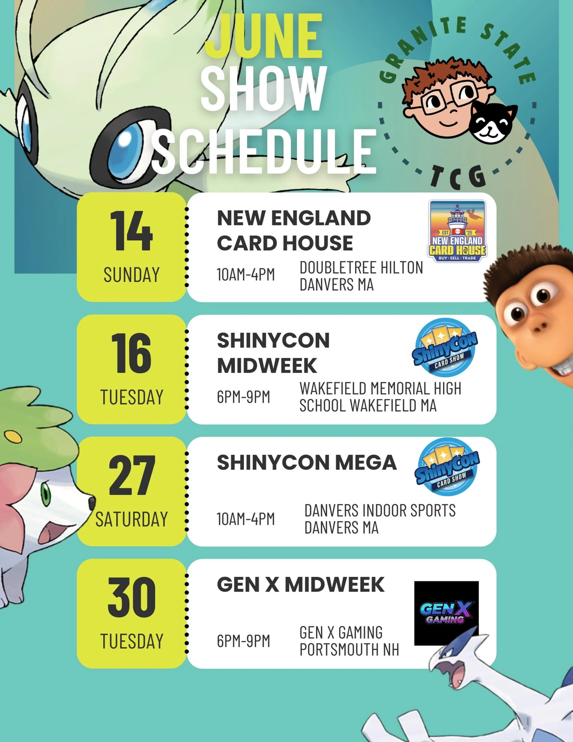 So many amazing shows in June!