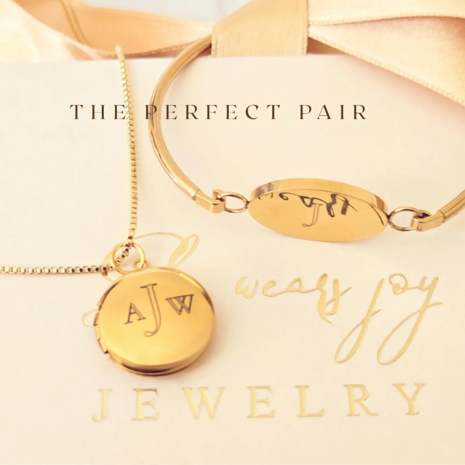 Joy & Devotion MINI Bracelet + Locket Set