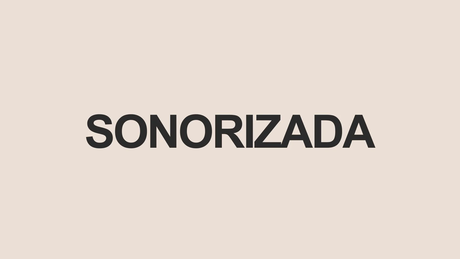 @sonorizada - Projeto pessoal