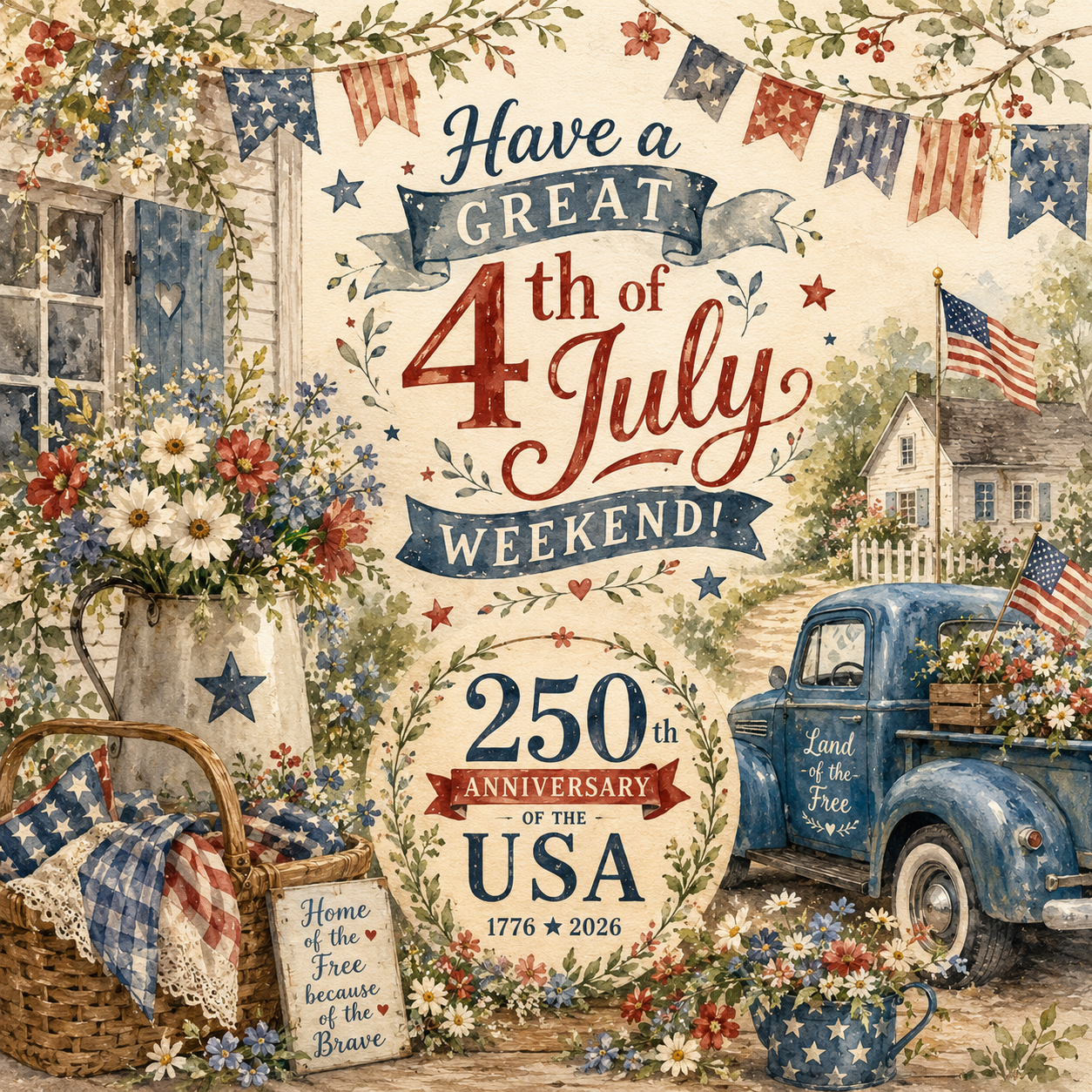 Happy 250th to the U.S.A.!