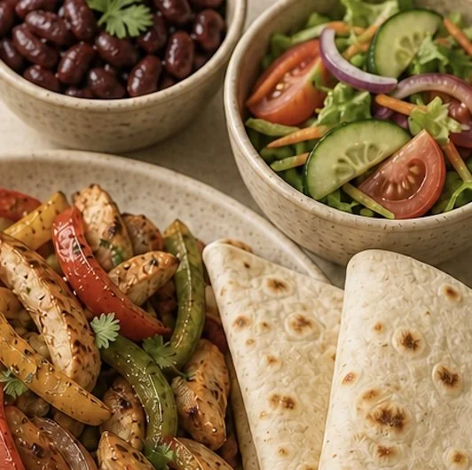 Week 2: Chicken Fajitas — TUES., Sept. 8 Delivery