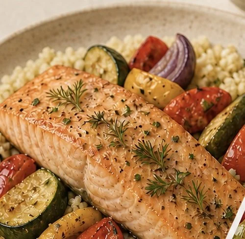 Week 2: Salmon & Couscous — TUES., Sept. 8 Delivery