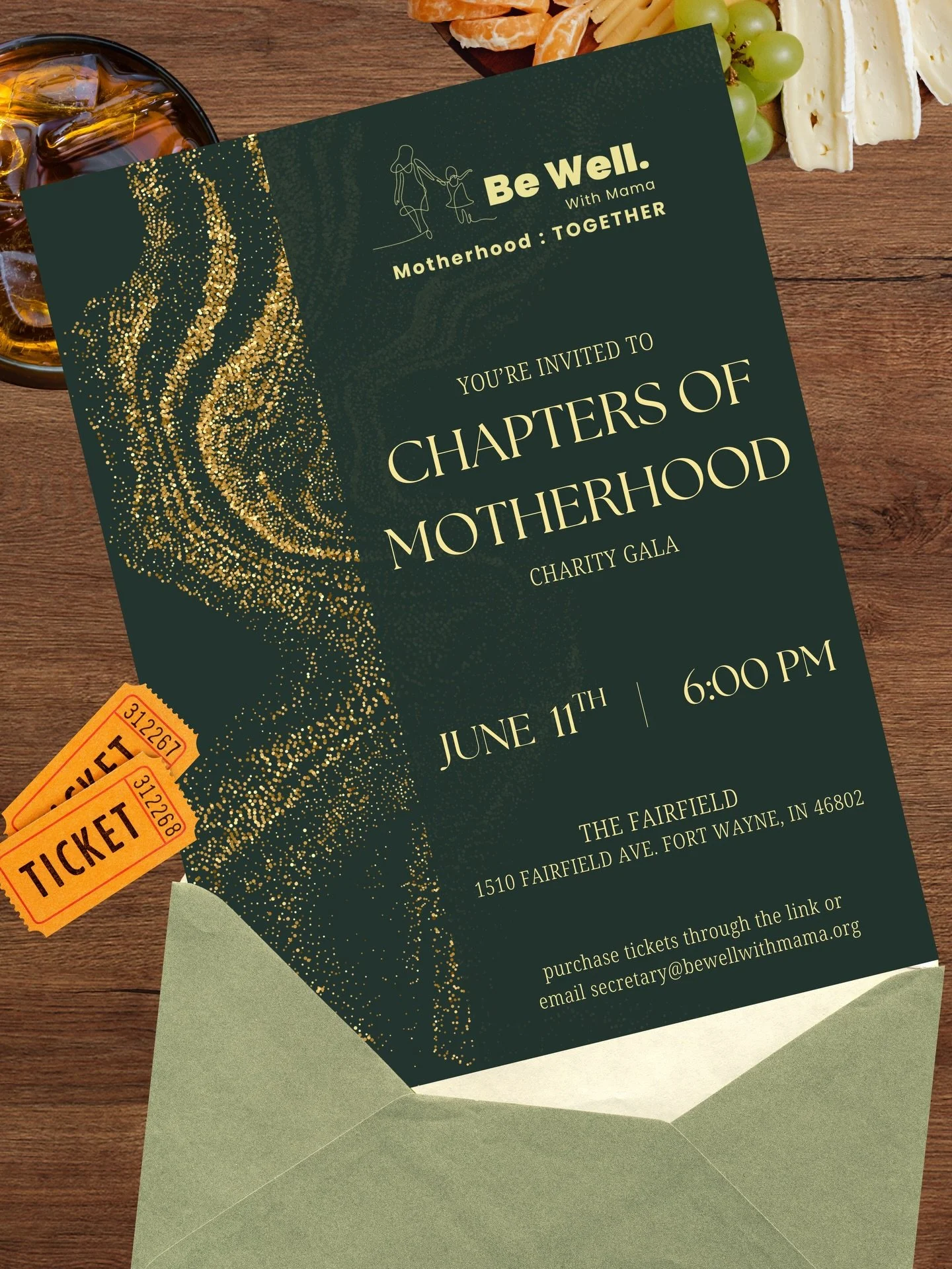 ✨ You&rsquo;re invited to an unforgettable evening ✨

Tickets are officially ON SALE today 🎟️

Join us for Chapters of Motherhood, as we turn the page on isolation and write a new chapter of support, connection, and hope.

From shared stories to sil