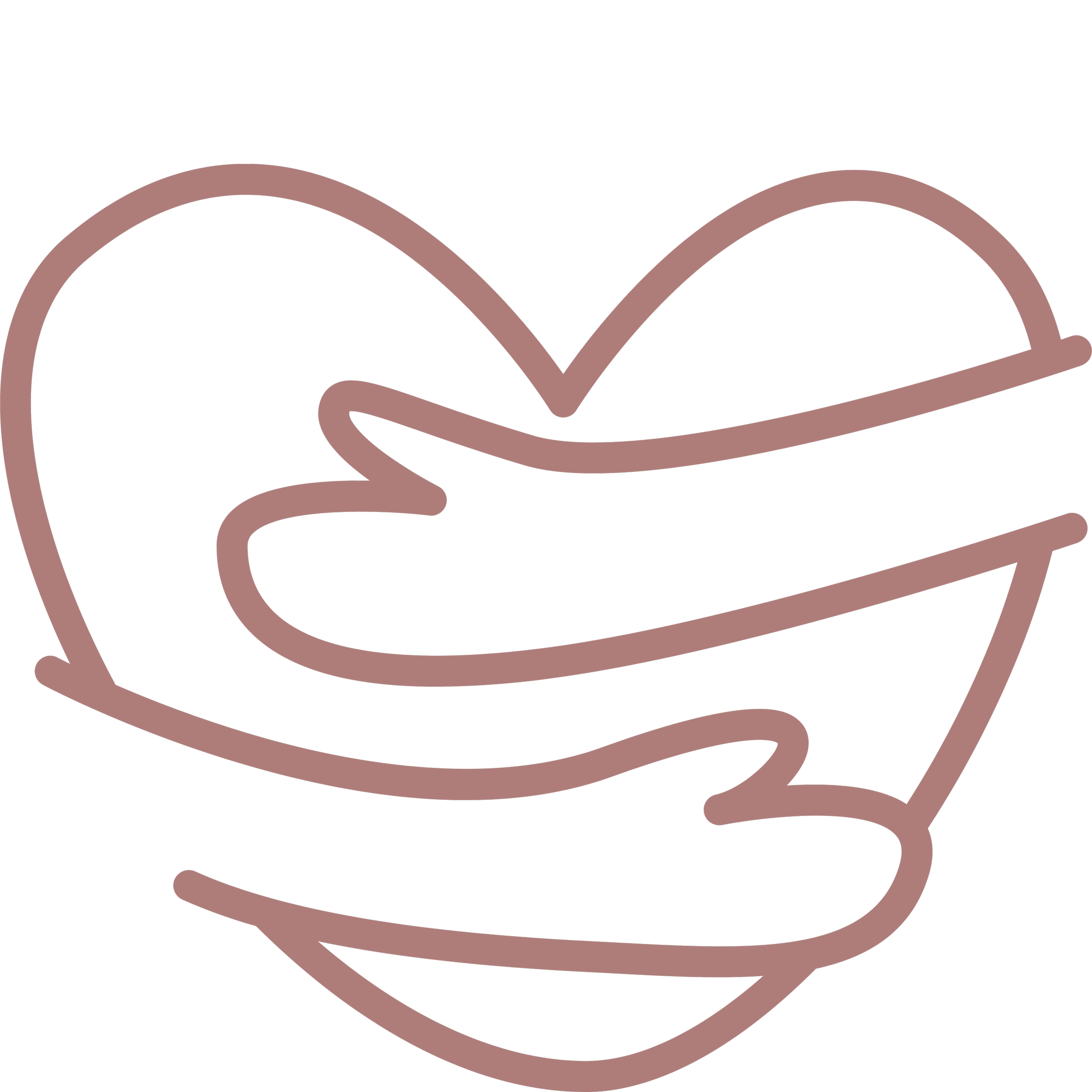 arms hugging a heart icon