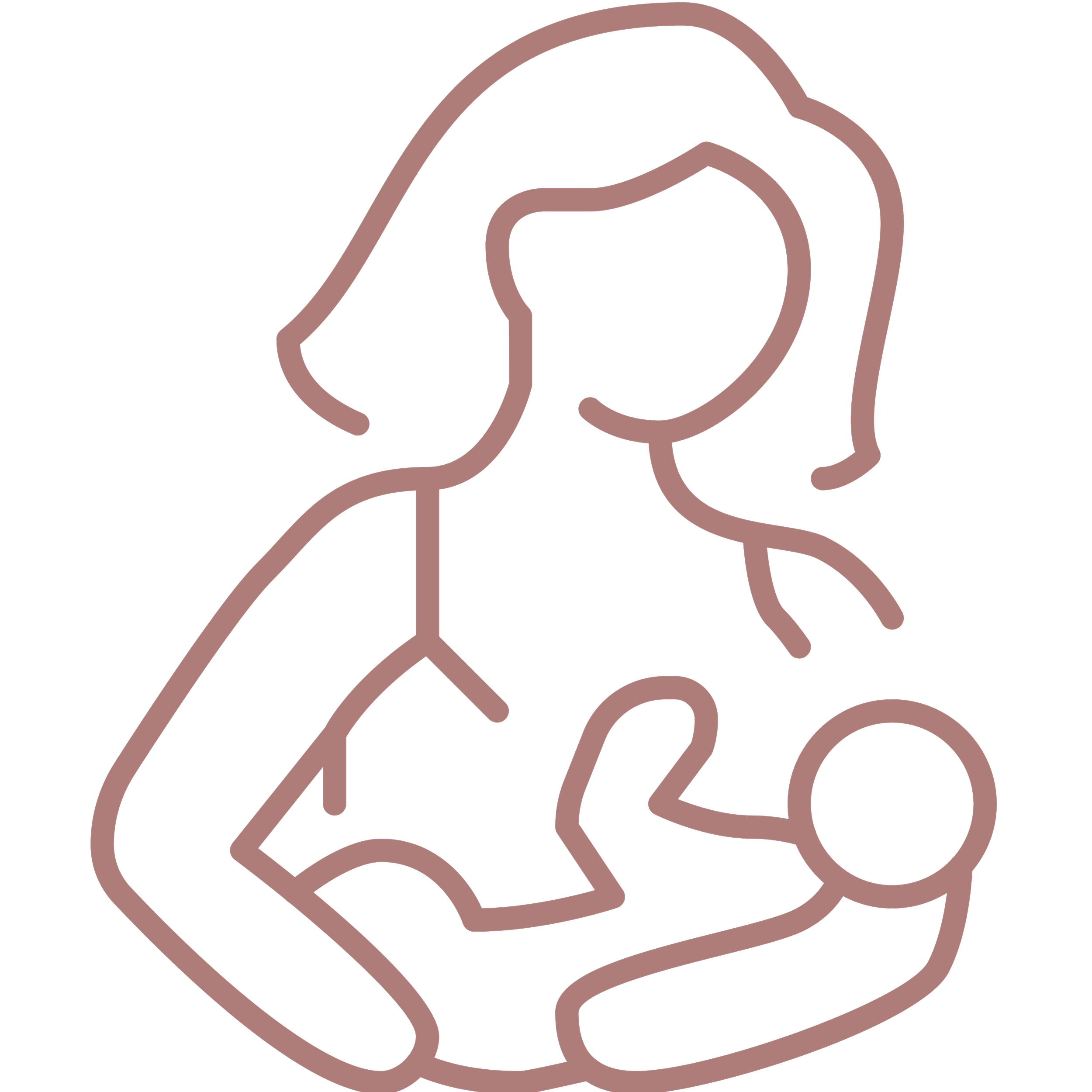 mother breastfeeding a newborn icon