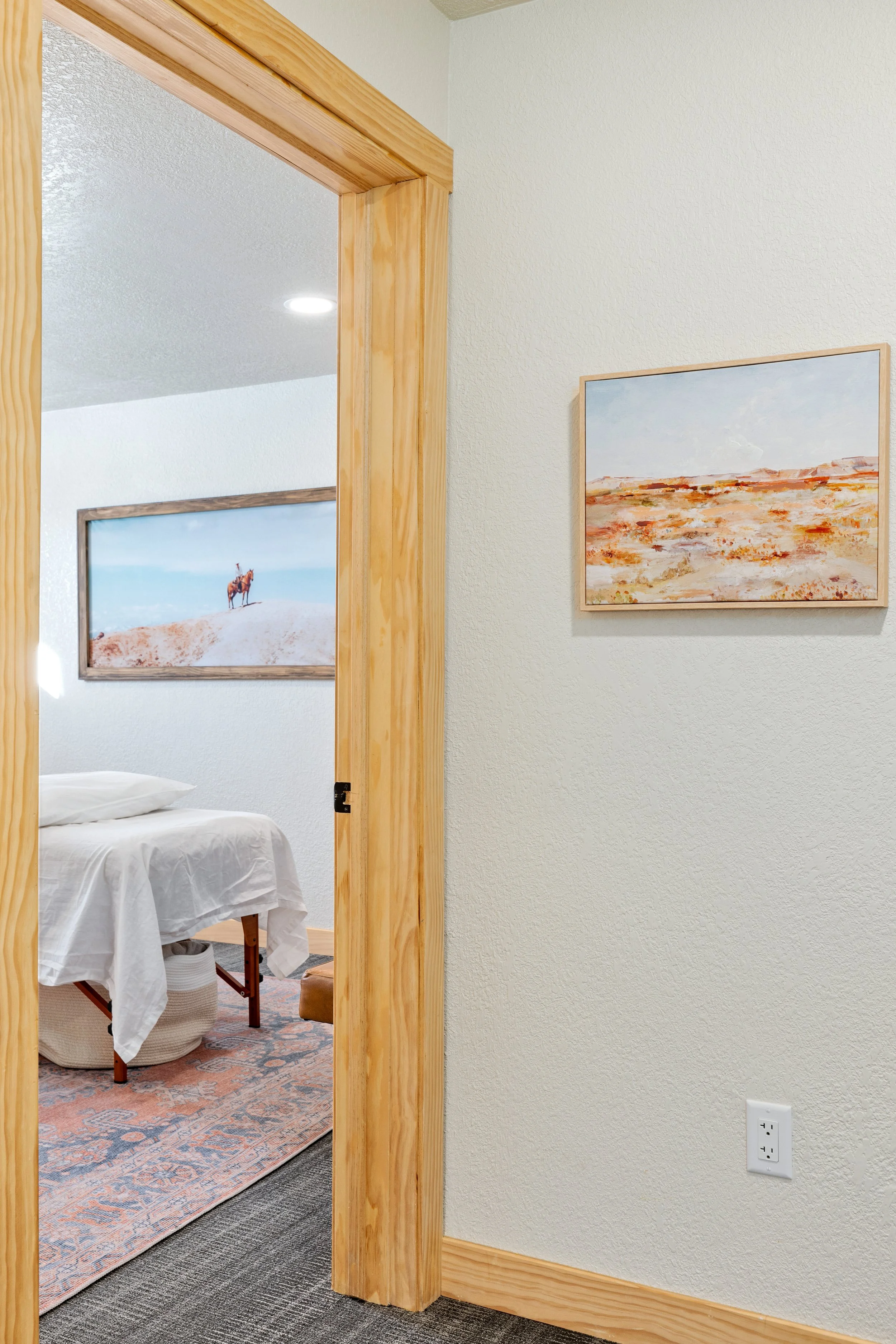 Sweet Grass Acupuncture Treatment Room Casper Wyoming