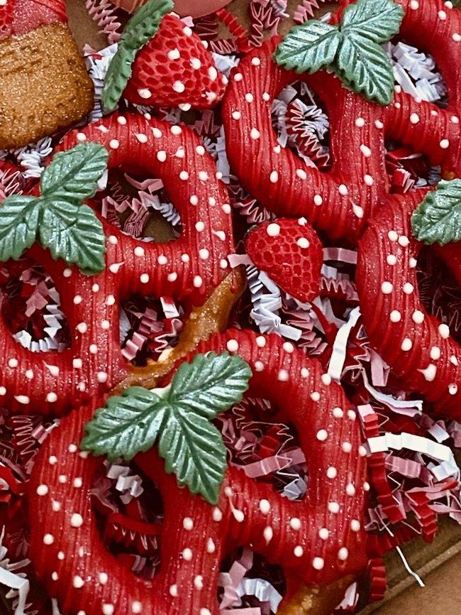 Chocolate Dipped Twisted Knot Pretzels (3 Pack)