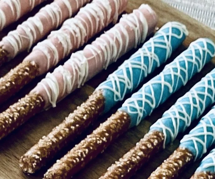 Chocolate Dipped Pretzel Rod