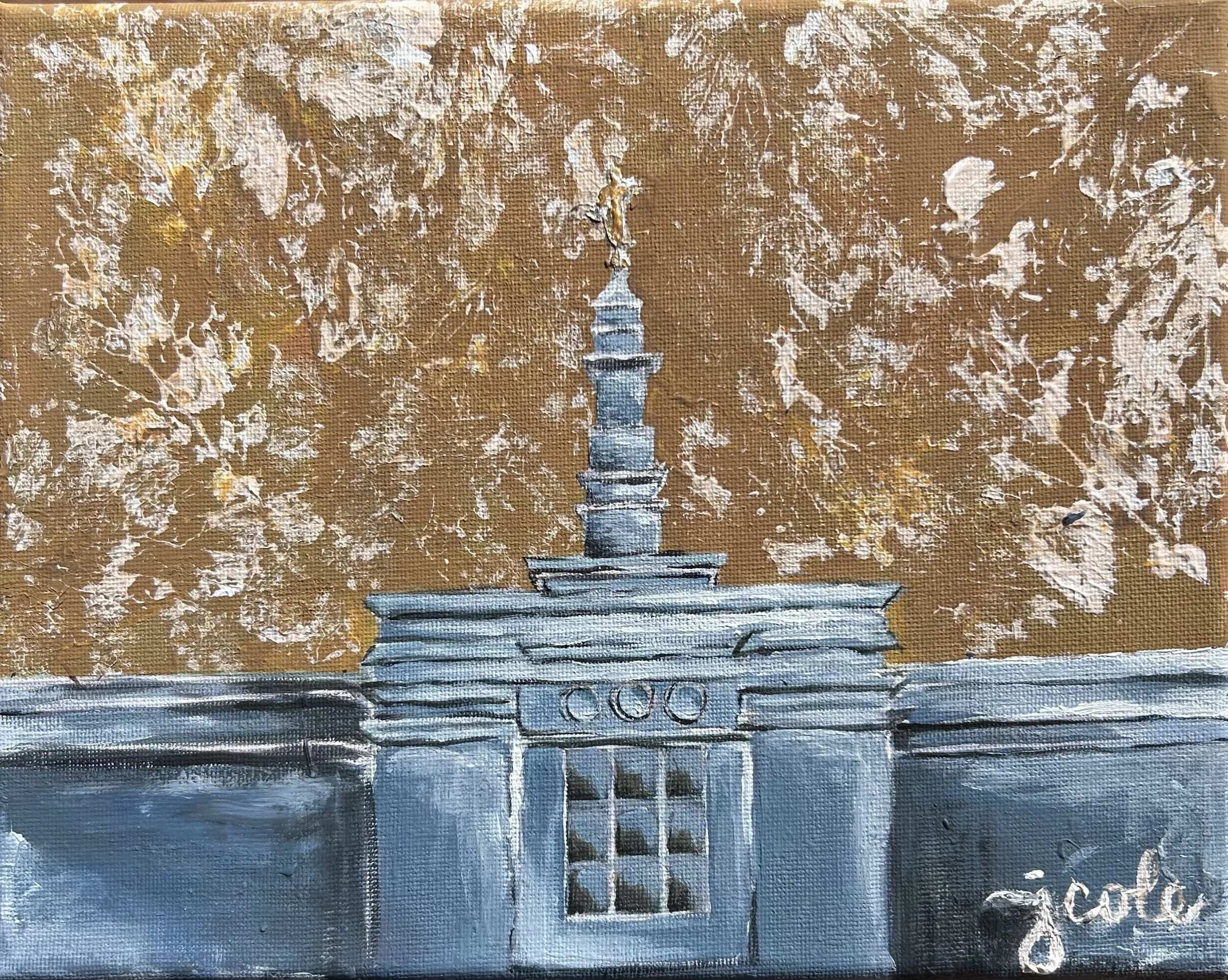 Fresno California Temple (16”x20”)