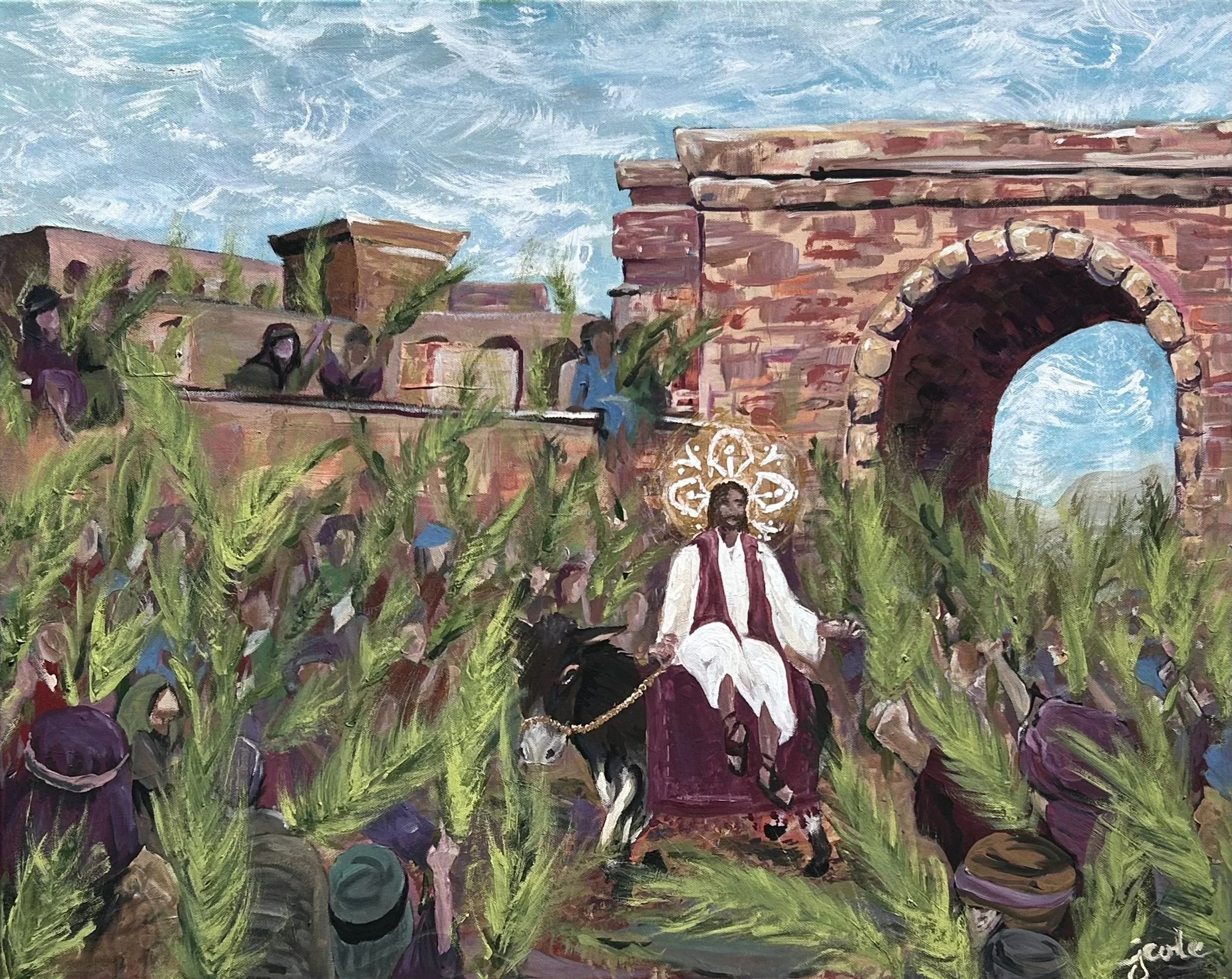 Palm Sunday (16”x20”)