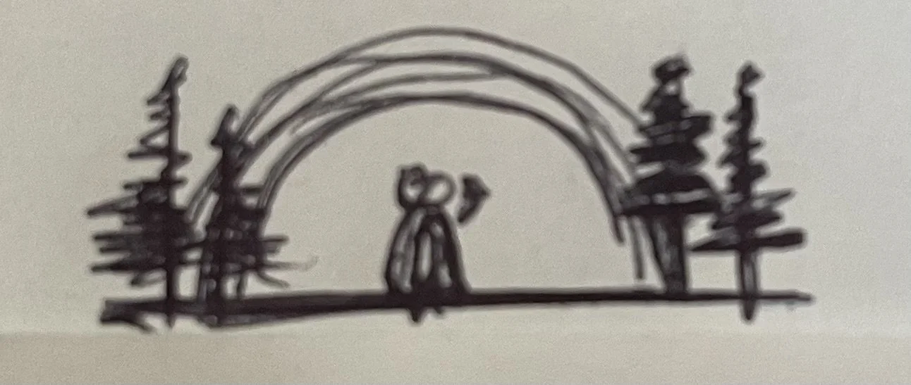 The story started with this image which became the cover page.