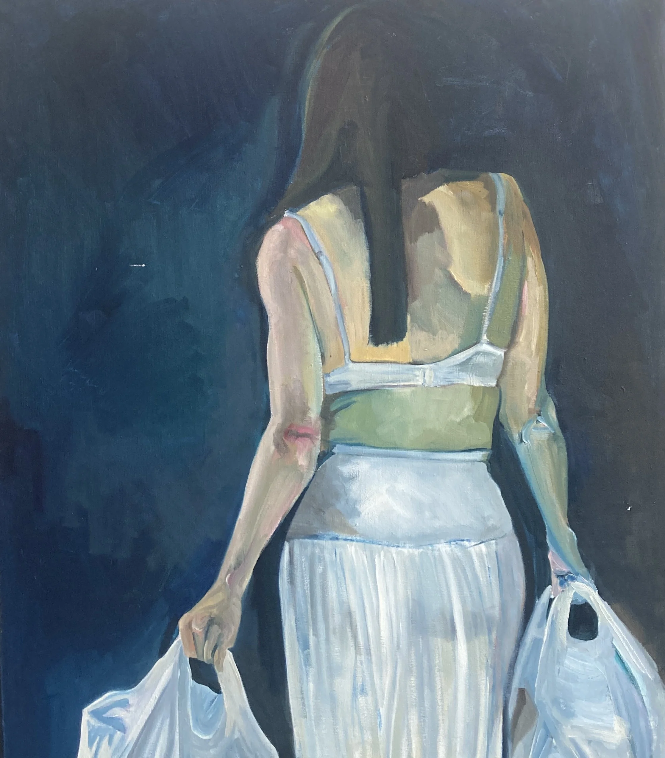 Within
2008,
Oil on Canvas;
Book cover: A Stone's Throw From Cray by Poet Michelle Alexander