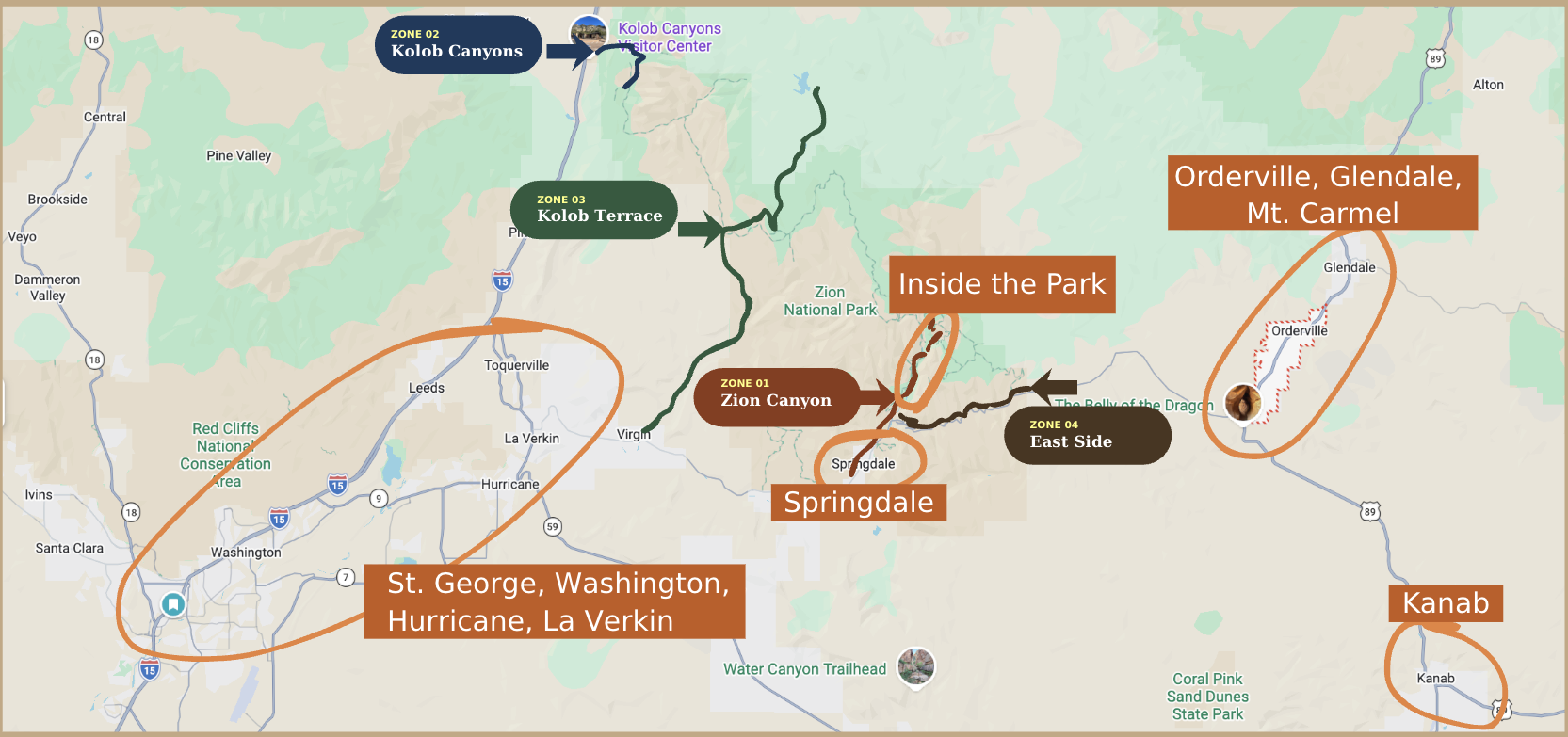🏨 Where to Stay When Visiting Zion National Park