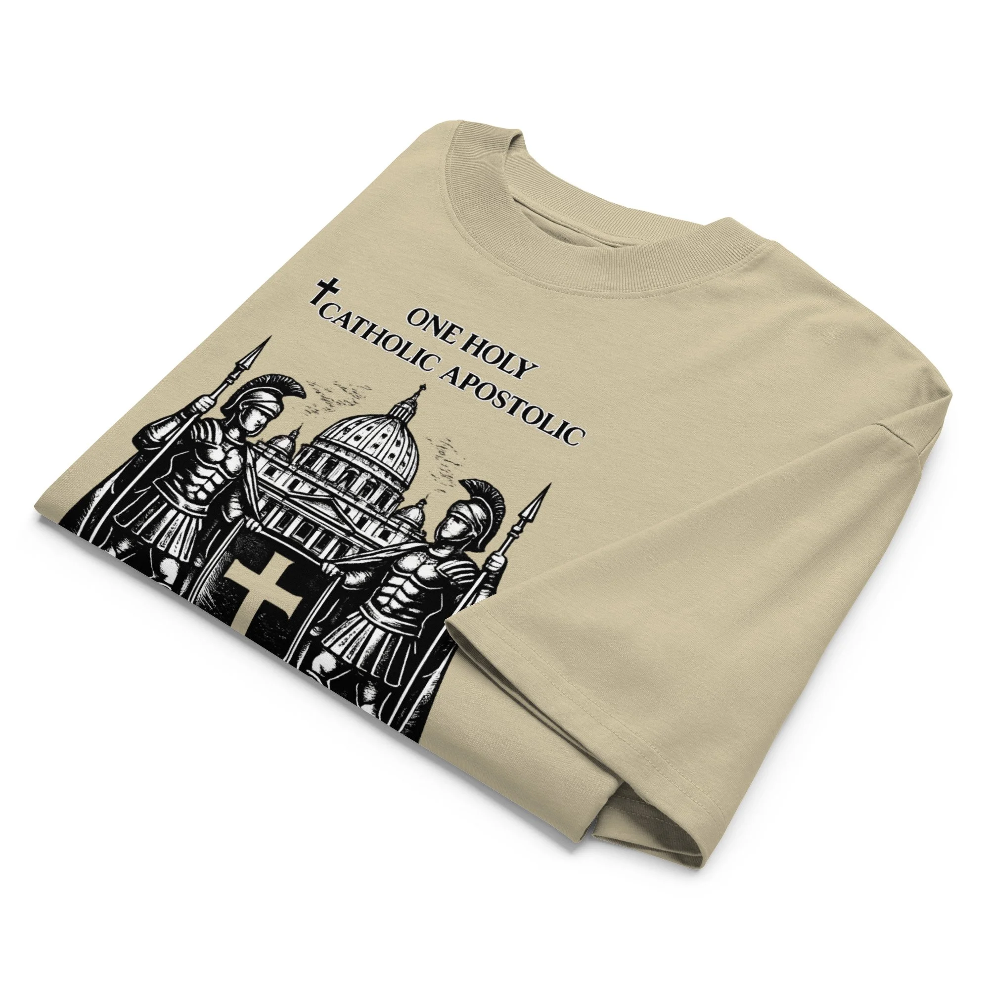 Oversized Roman Catholic Graphic Tee