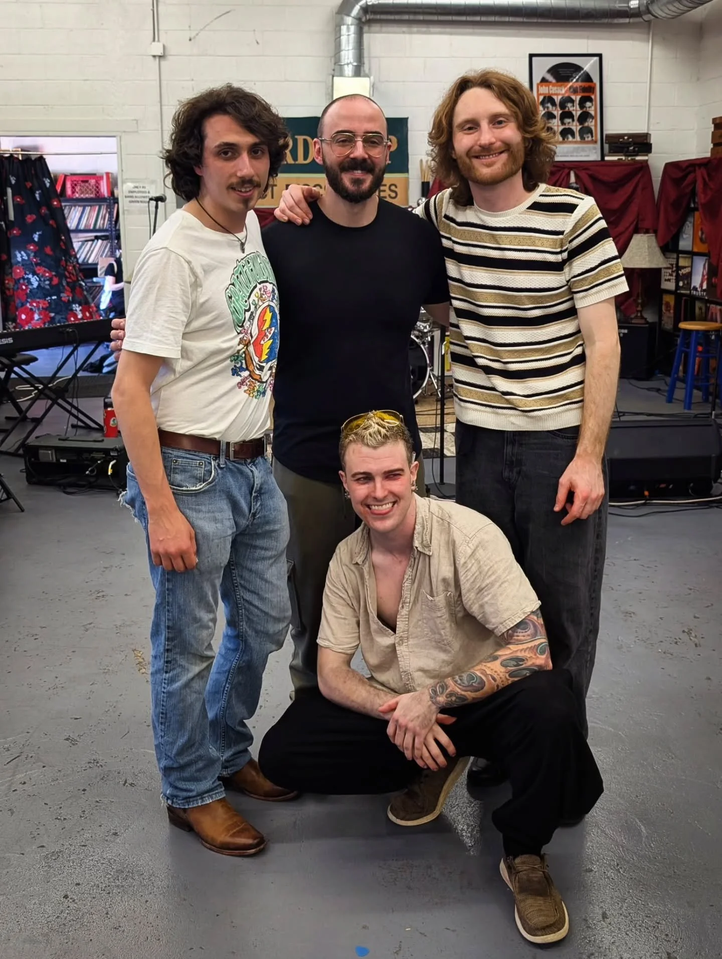 Such nice boys when they're not wearing those silly costumes