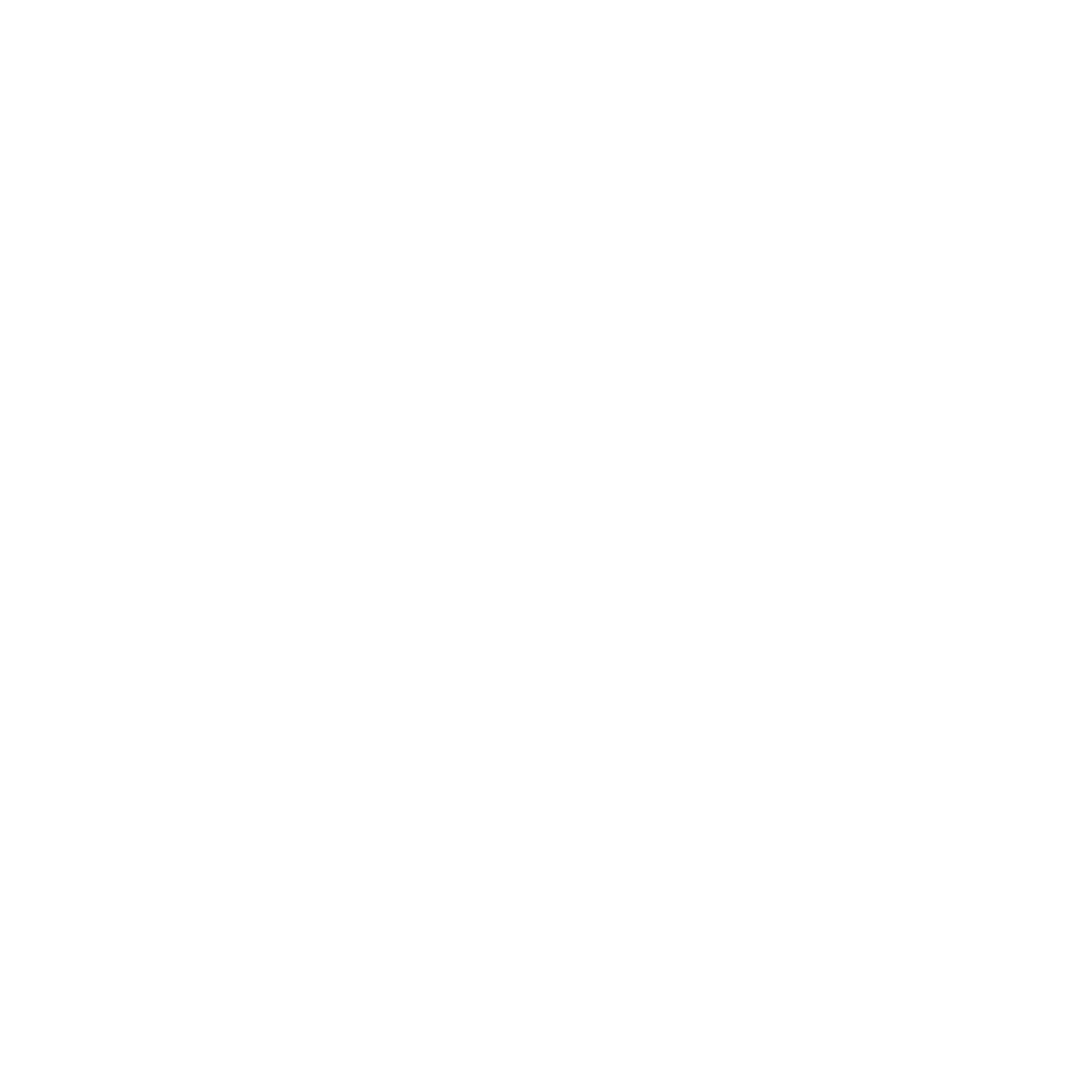 White line art of a paperclip on a black background.