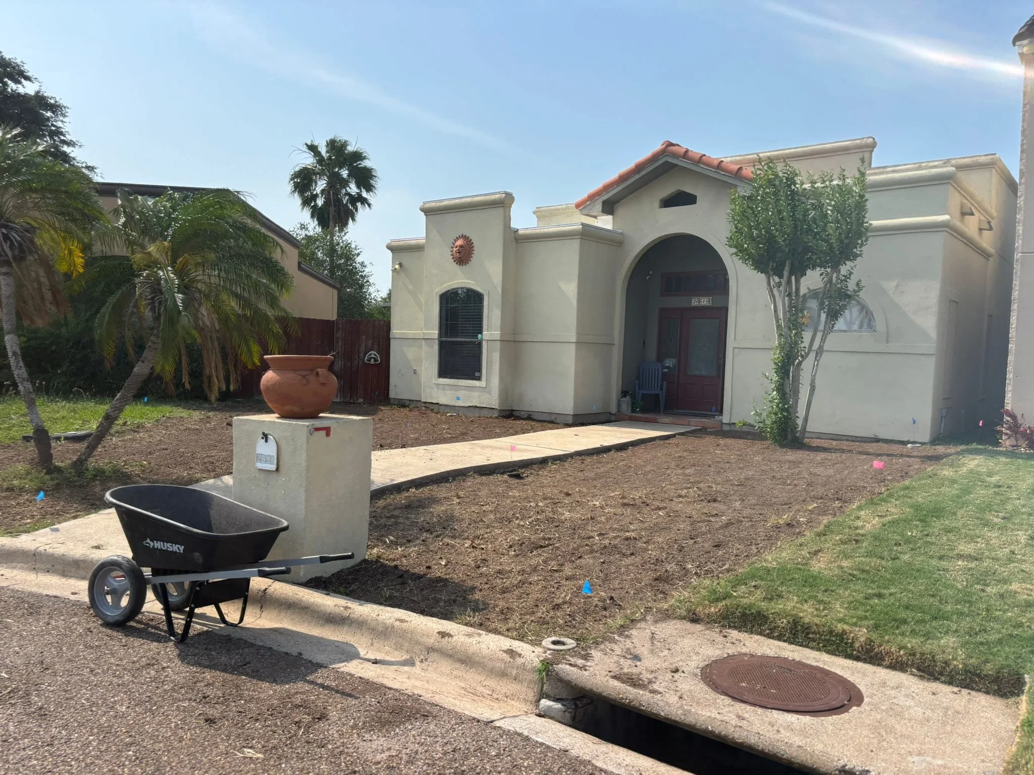 Are you all ready for this amazing front yard transformation?! 🌿

Big changes are coming, can&rsquo;t wait to show you all how this space turns into something truly beautiful.
Stay tuned for this before &amp; after! 🏡