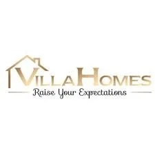 Villa Homes logo with a house roof graphic and the tagline 'Raise Your Expectations'.