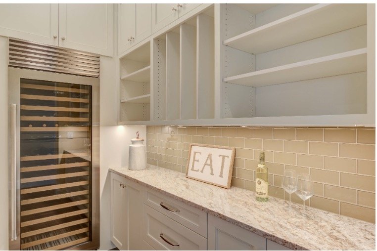 OBD pantry design. Interior design by builder & homeowner
