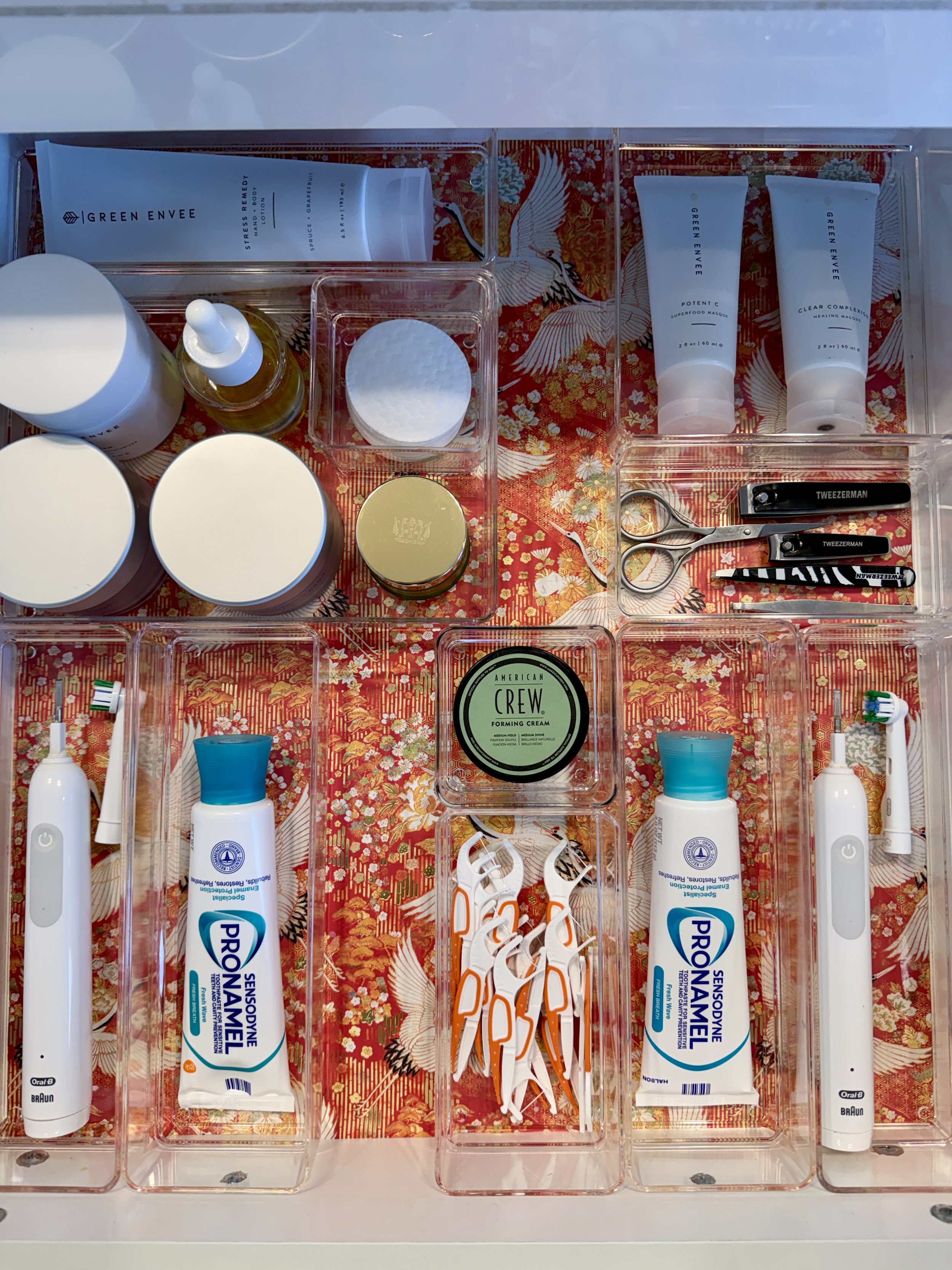 Line your drawers in a way that inspires you!