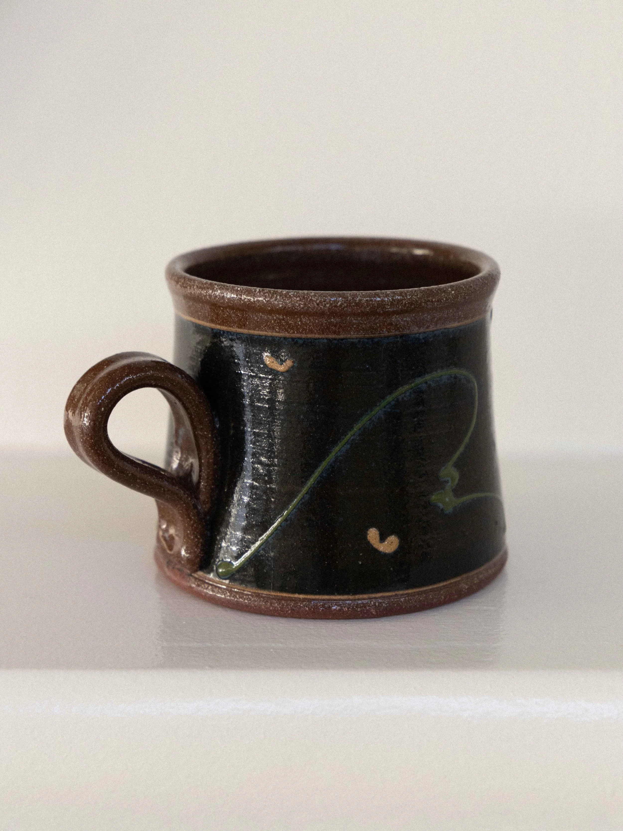 Hand Painted Studio Pottery Mug