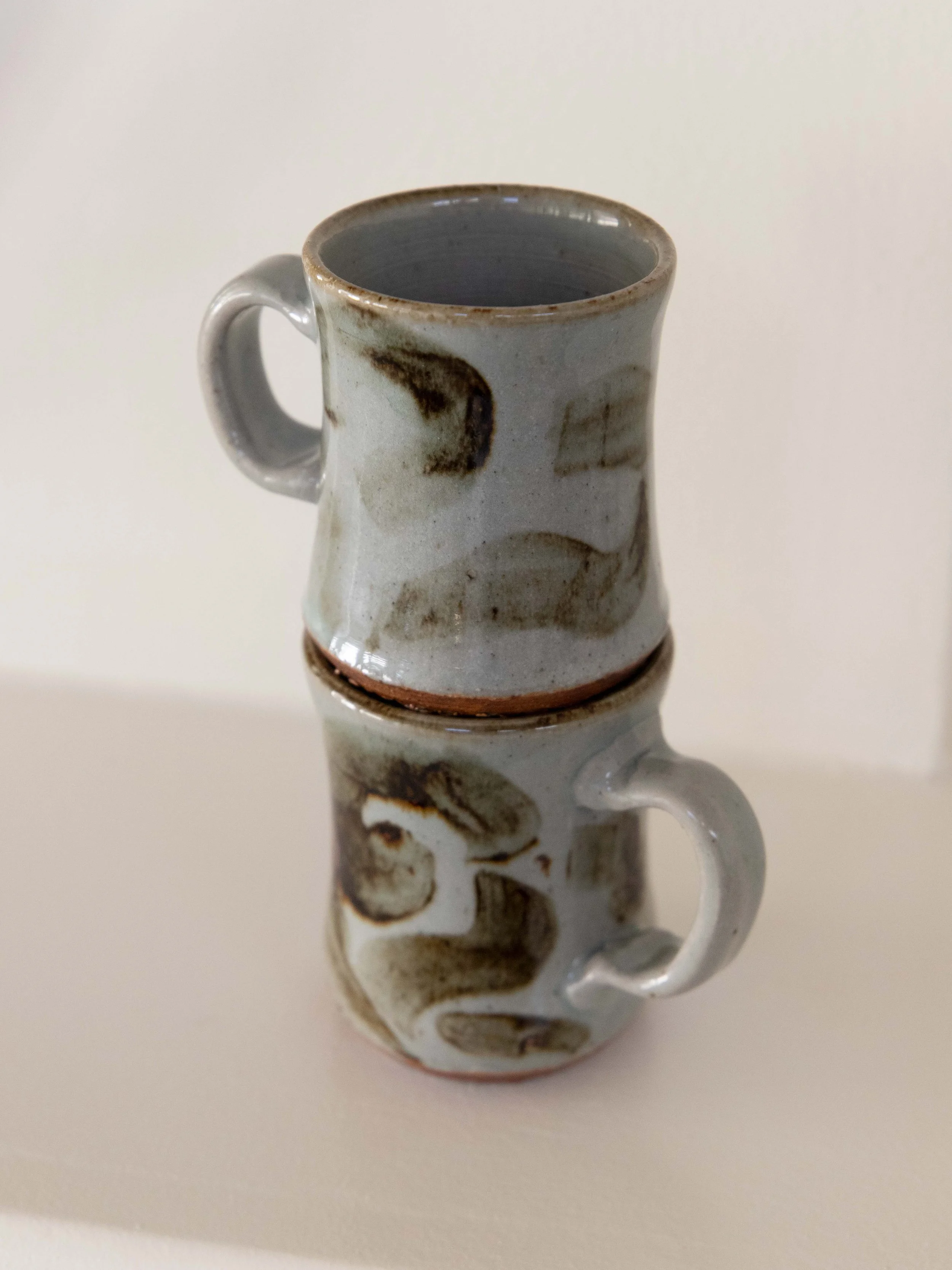 Elijah Pilkington Squiggle Mugs (Set of 2)