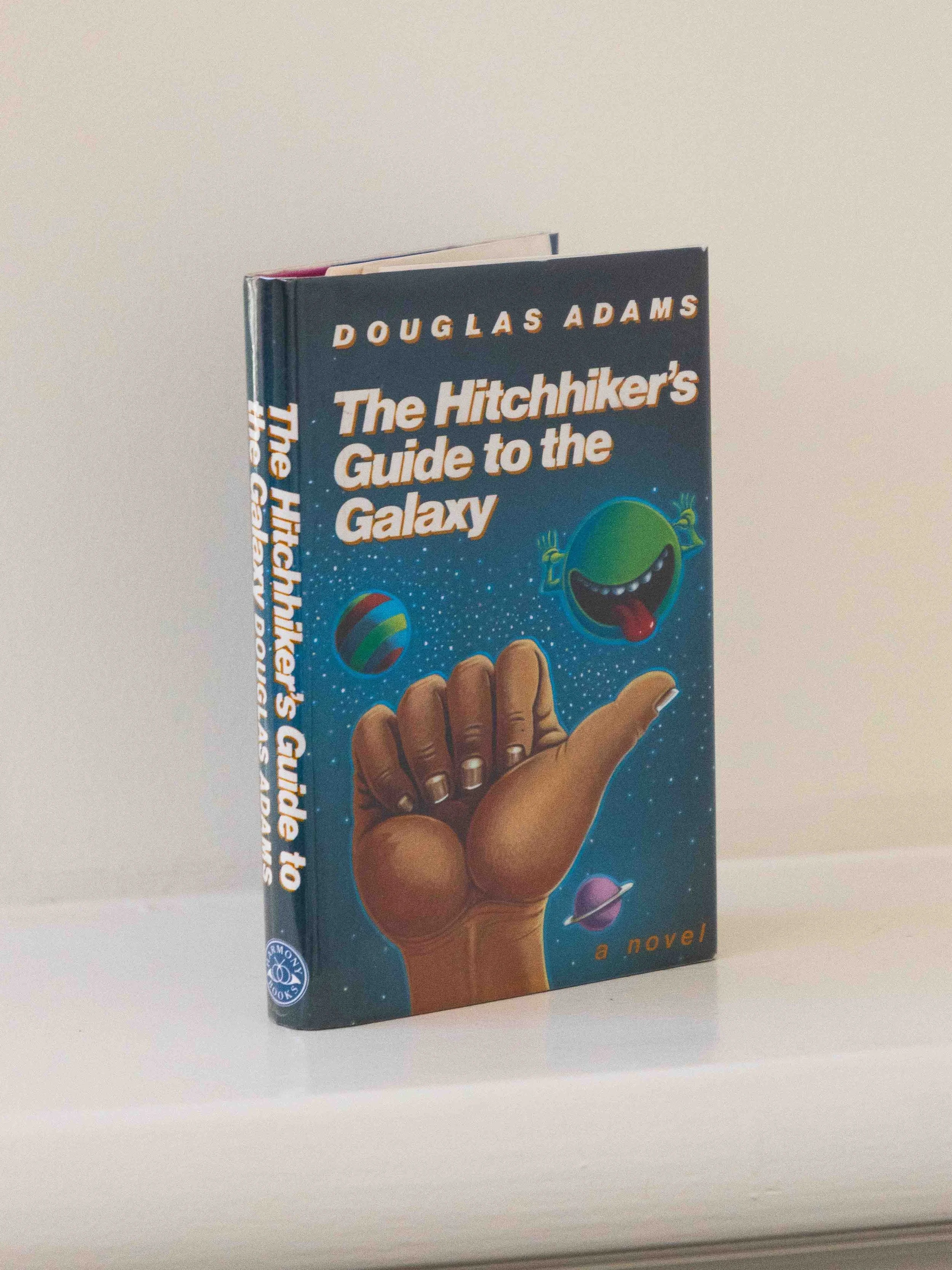 The Hitchhiker's Guide to the Galaxy by Douglas Adams, Hardcover
