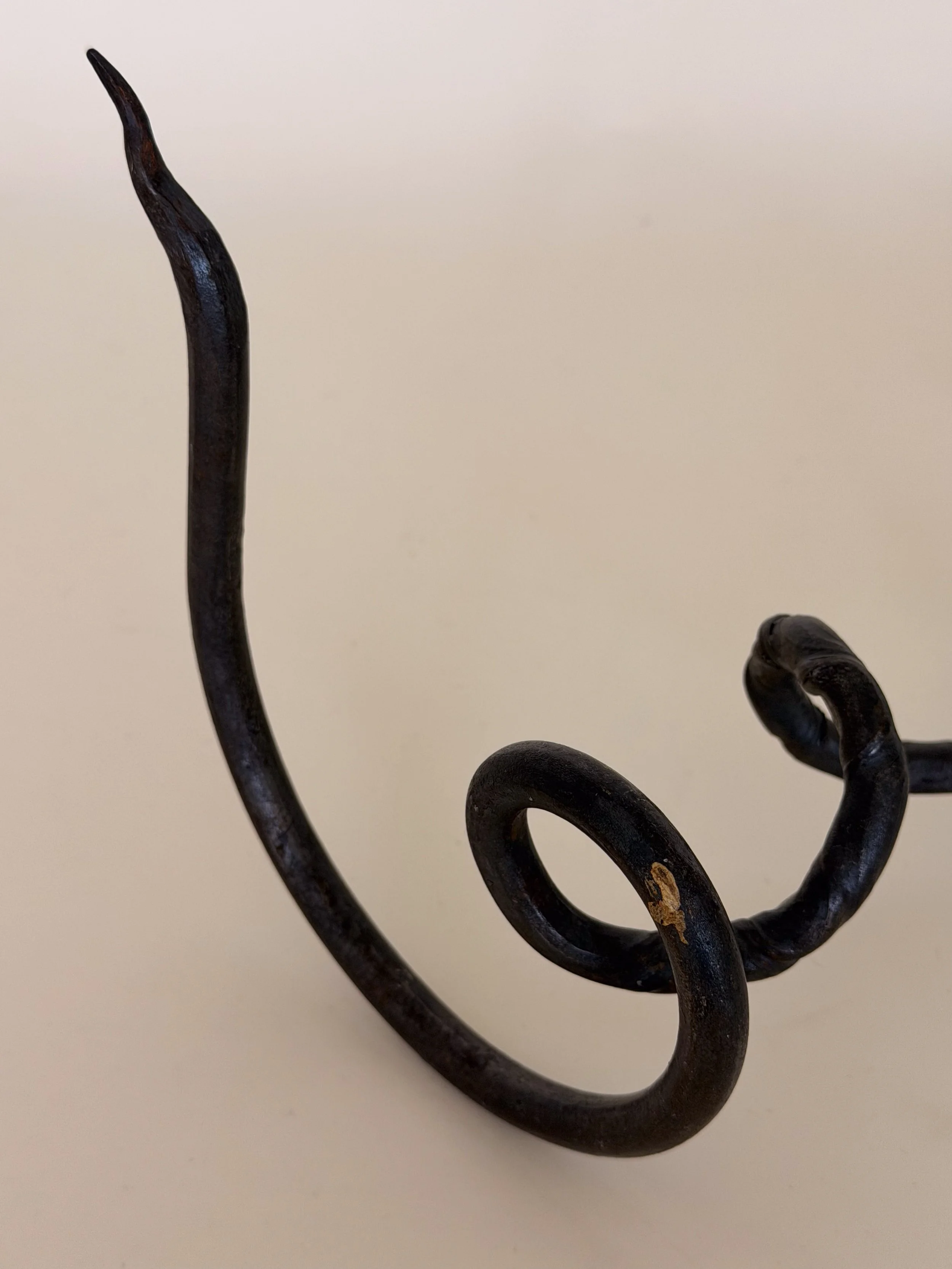 Wrought Iron Serpent Candle Holders 5.jpg
