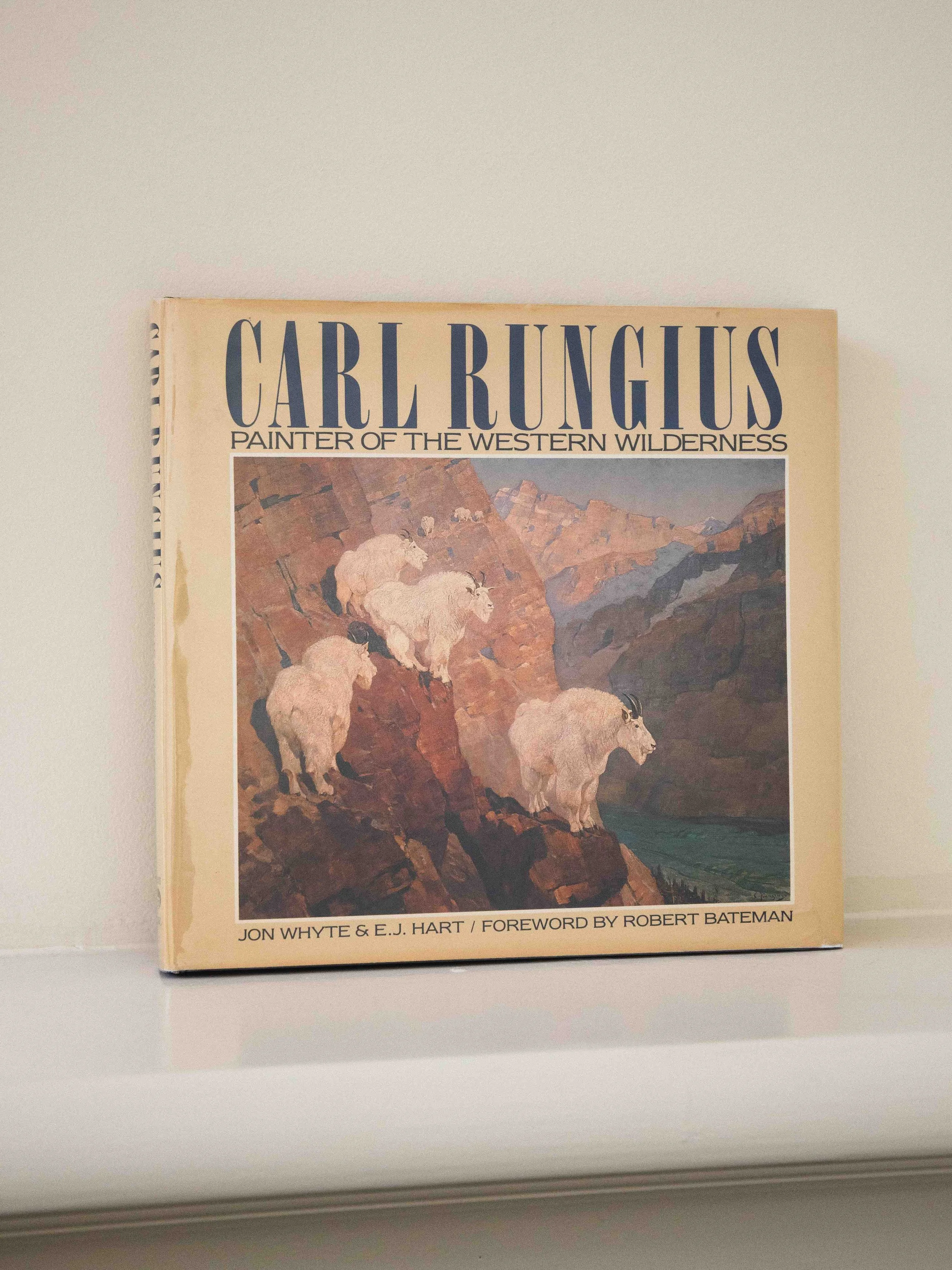 1985 Carl Rungius: Painter of the Western Wilderness Hardcover Art Monograph, First Edition, DJ