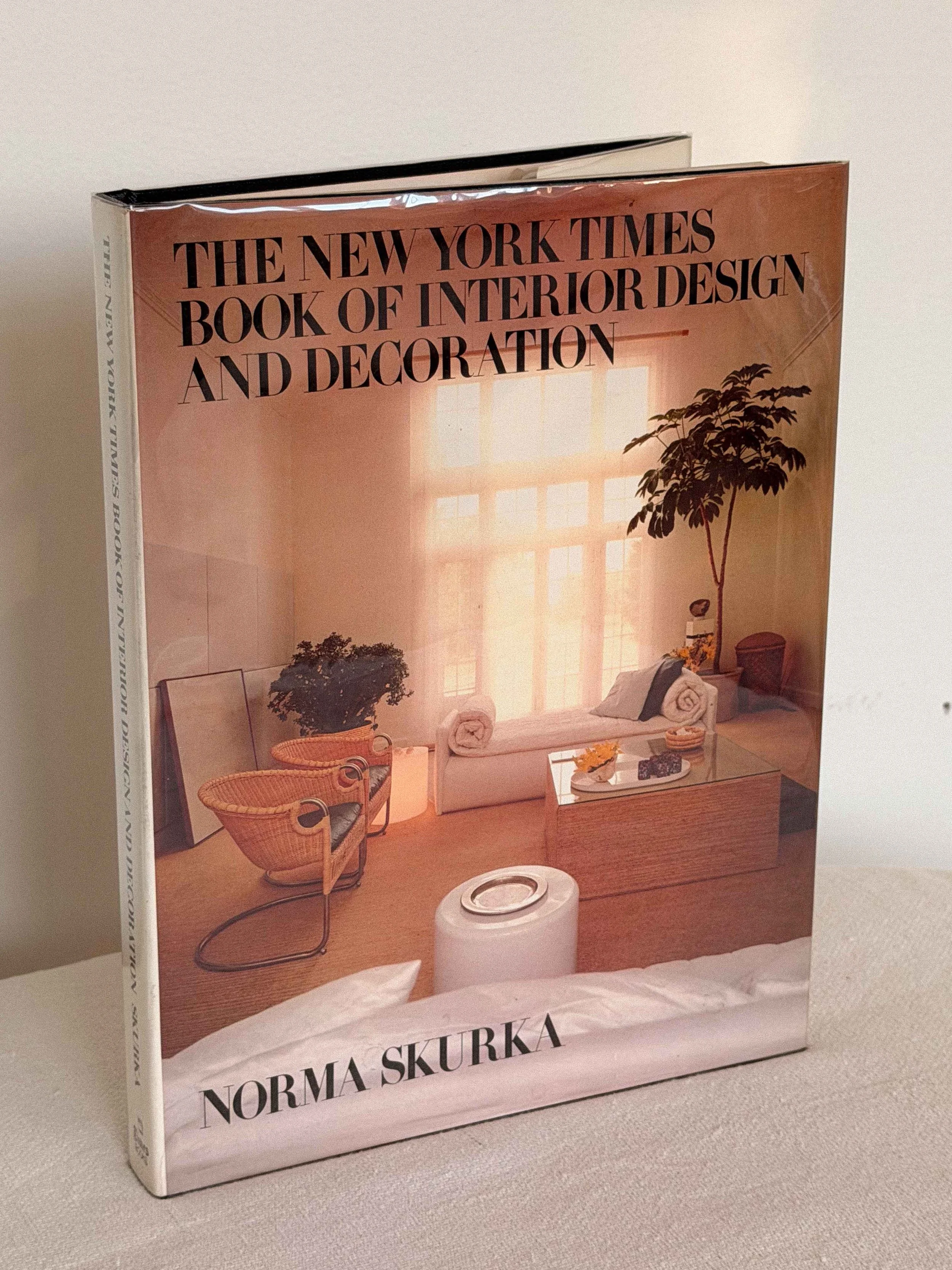 The New York Times Book of Interior Design and Decoration by Norma Skurka, 1976 Hardcover