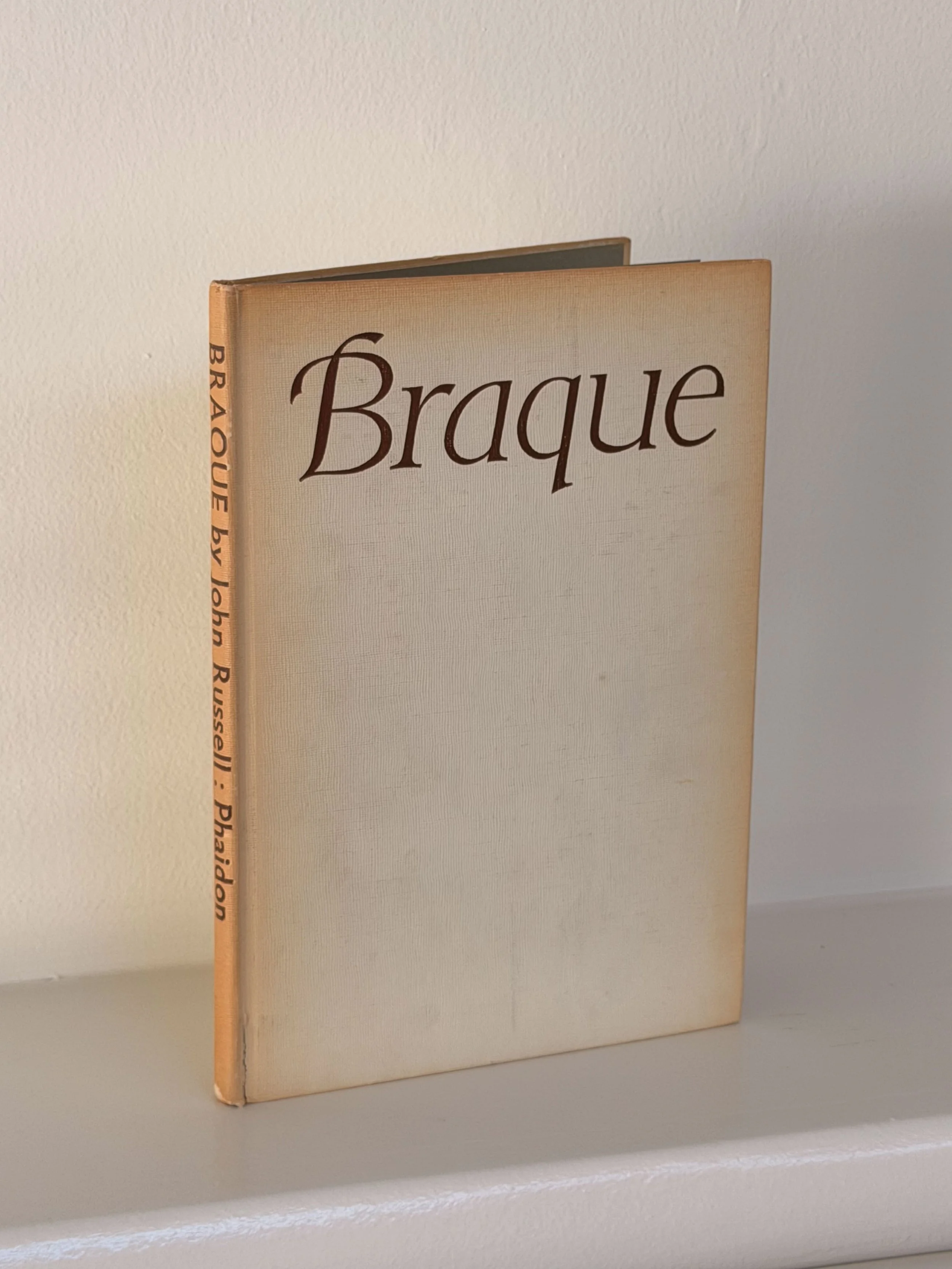Braque by John Russell, 1959