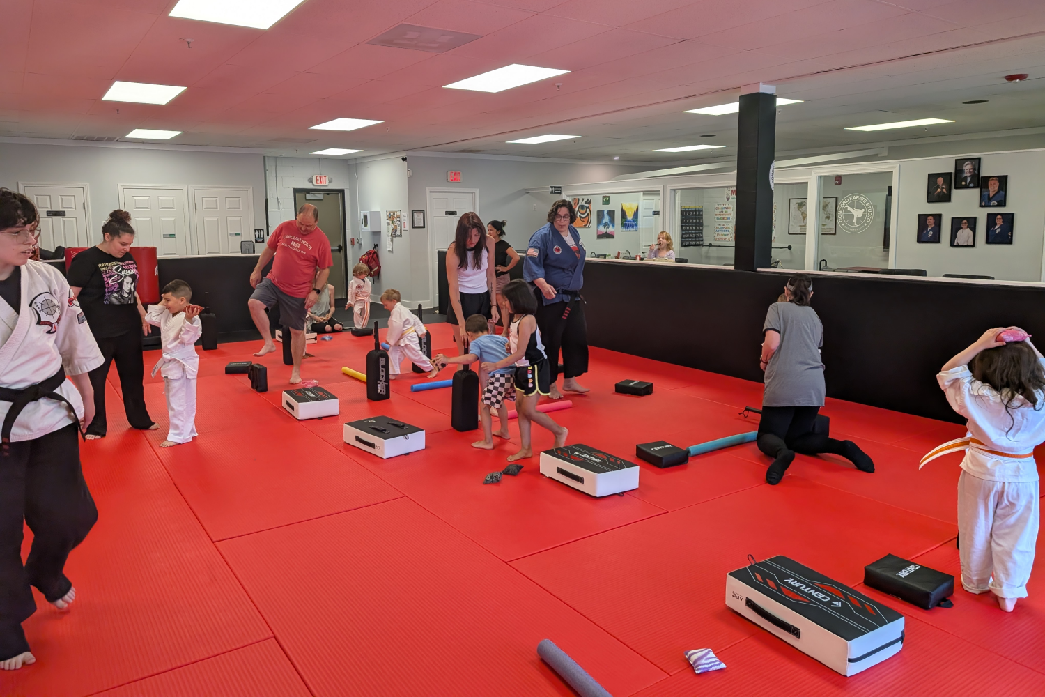 Family karate program