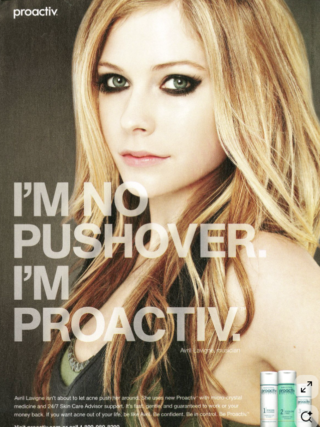 You can be powerful... if you don't have acne.
