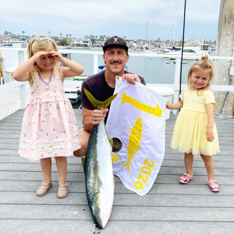 🎣🏁 First Yellowtail Flag of 2026! 🏁🎣

Congratulations to Bobby Ward @oct_jig_company on claiming the first Yellowtail Flag of the 2026 season!

A great catch and a special BAC tradition, earning a First Fish Flag is always a memorable accomplishm
