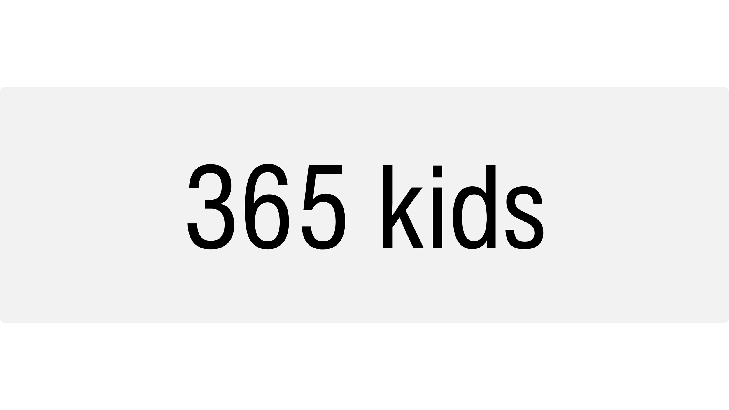 The brand 365 Kids sold at Chic Kids.