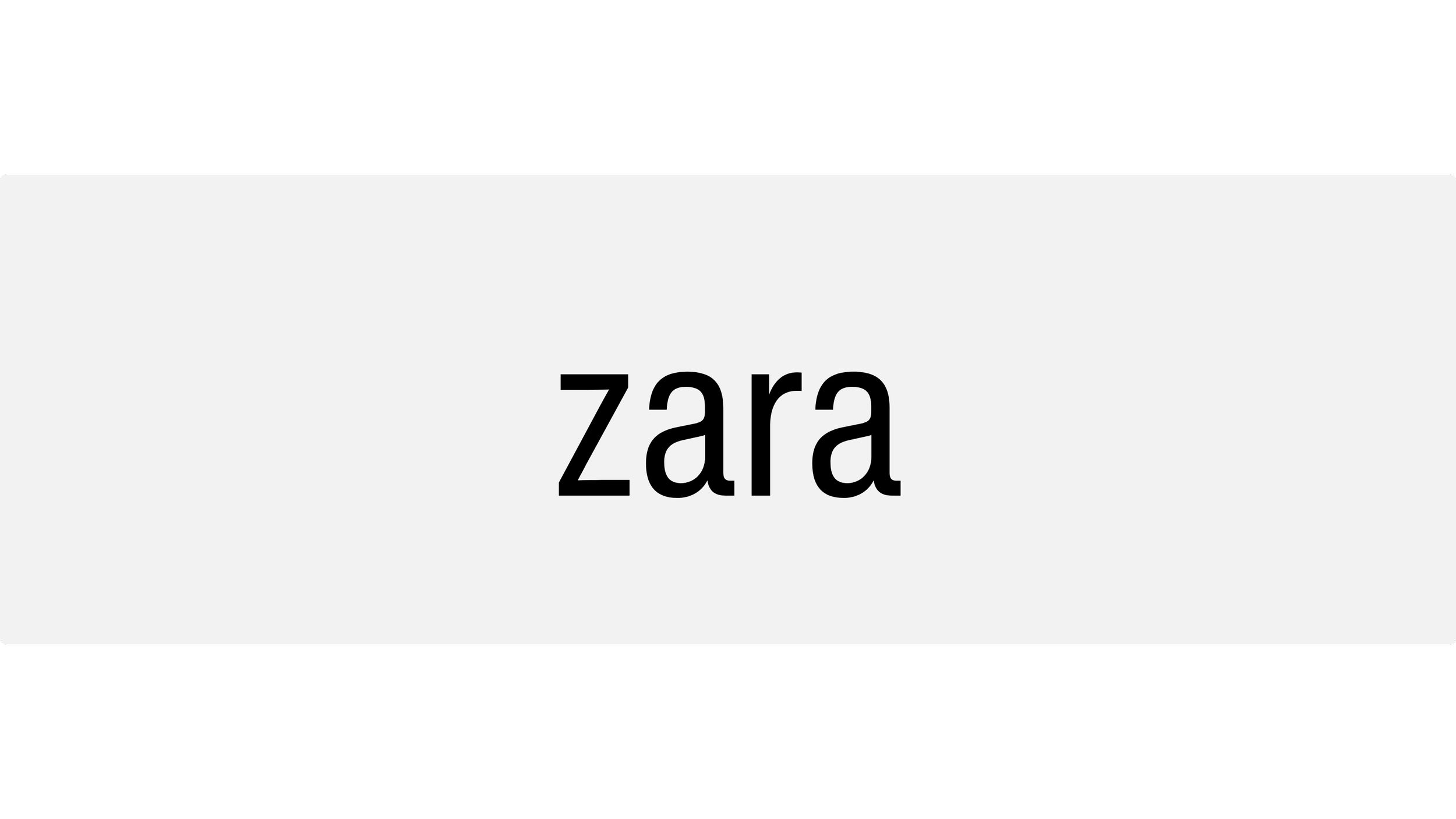 The brand Zara, sold at Chic Kids.