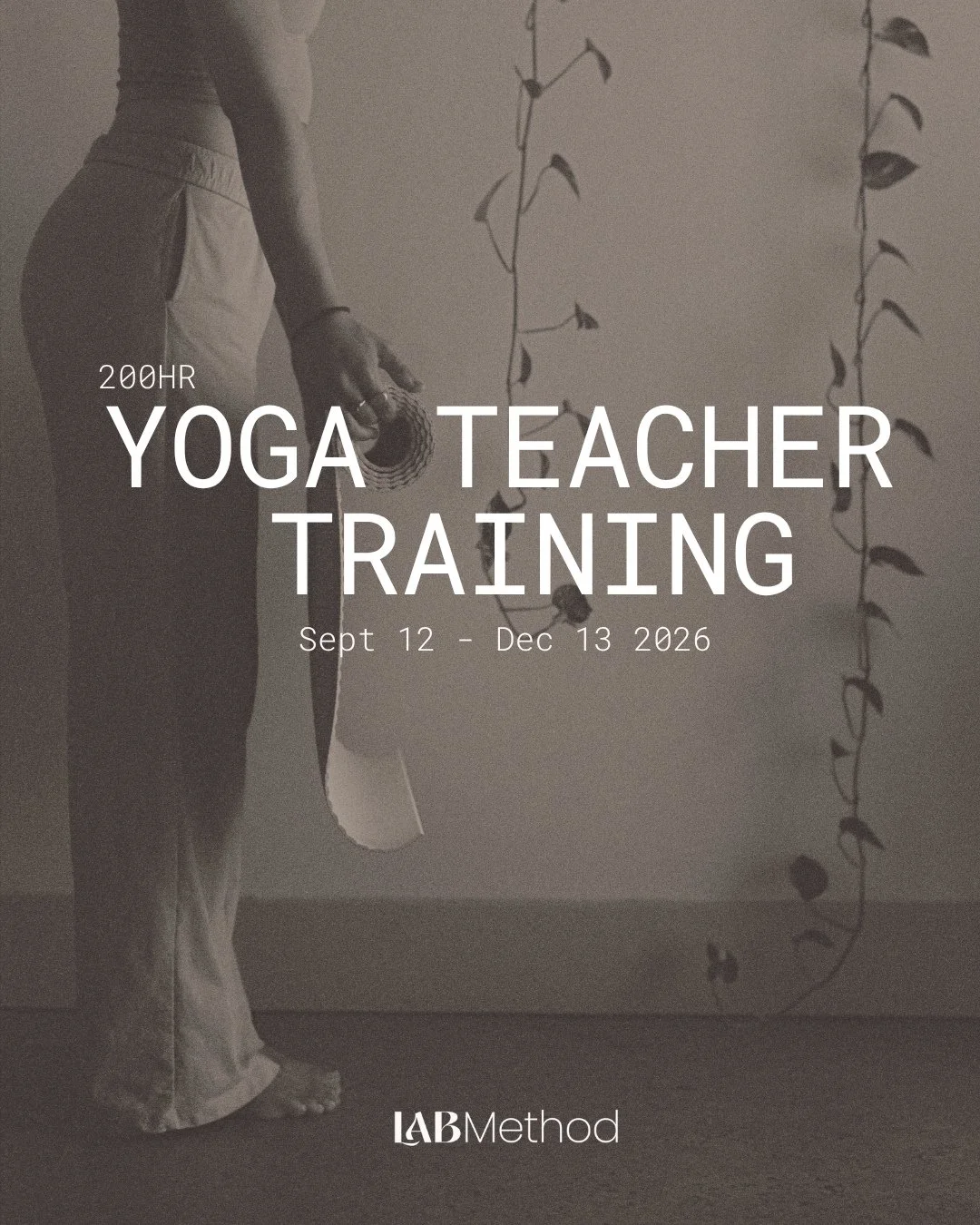 200HR Yoga Teacher Training is here. ✨⁠
Two modules. One complete journey.⁠
⁠
Join us this fall for our LAB Method 200HR Yoga Teacher Training running Sept 12 &ndash; Dec 13, 2026. Designed to deepen your practice, expand your understanding, and supp