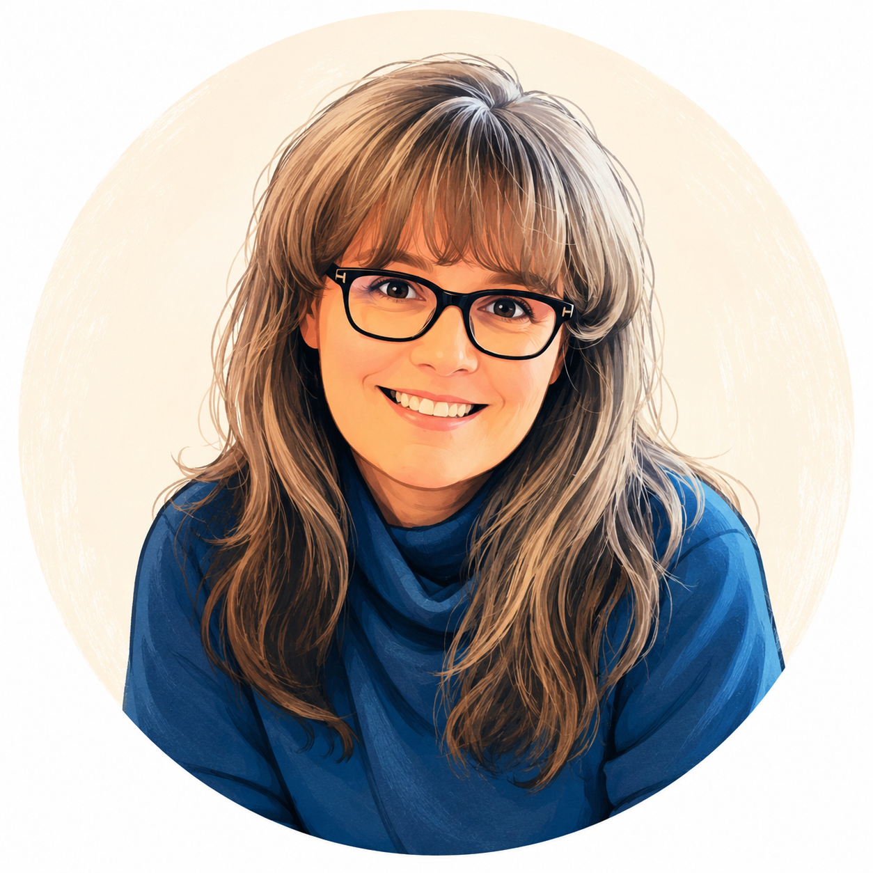 Avatar of Kathleen B, the owner and primary tutor of Le Chat Savant French Tutoring