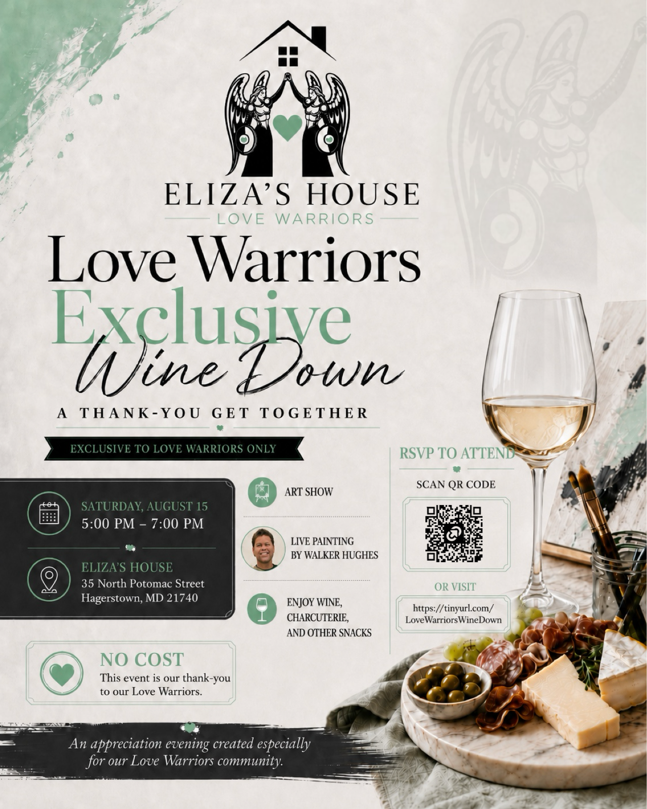Love Warriors Exclusive Wine Down