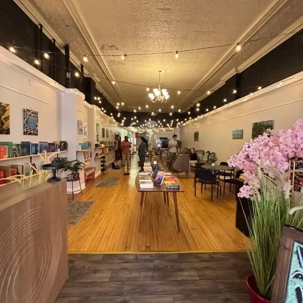 Interior of Eliza's Apothecary and Collectibles Bookstore